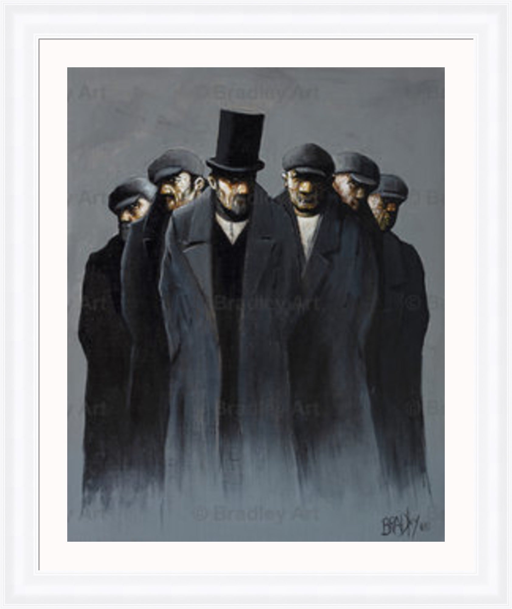 "Men of Business" Canvas