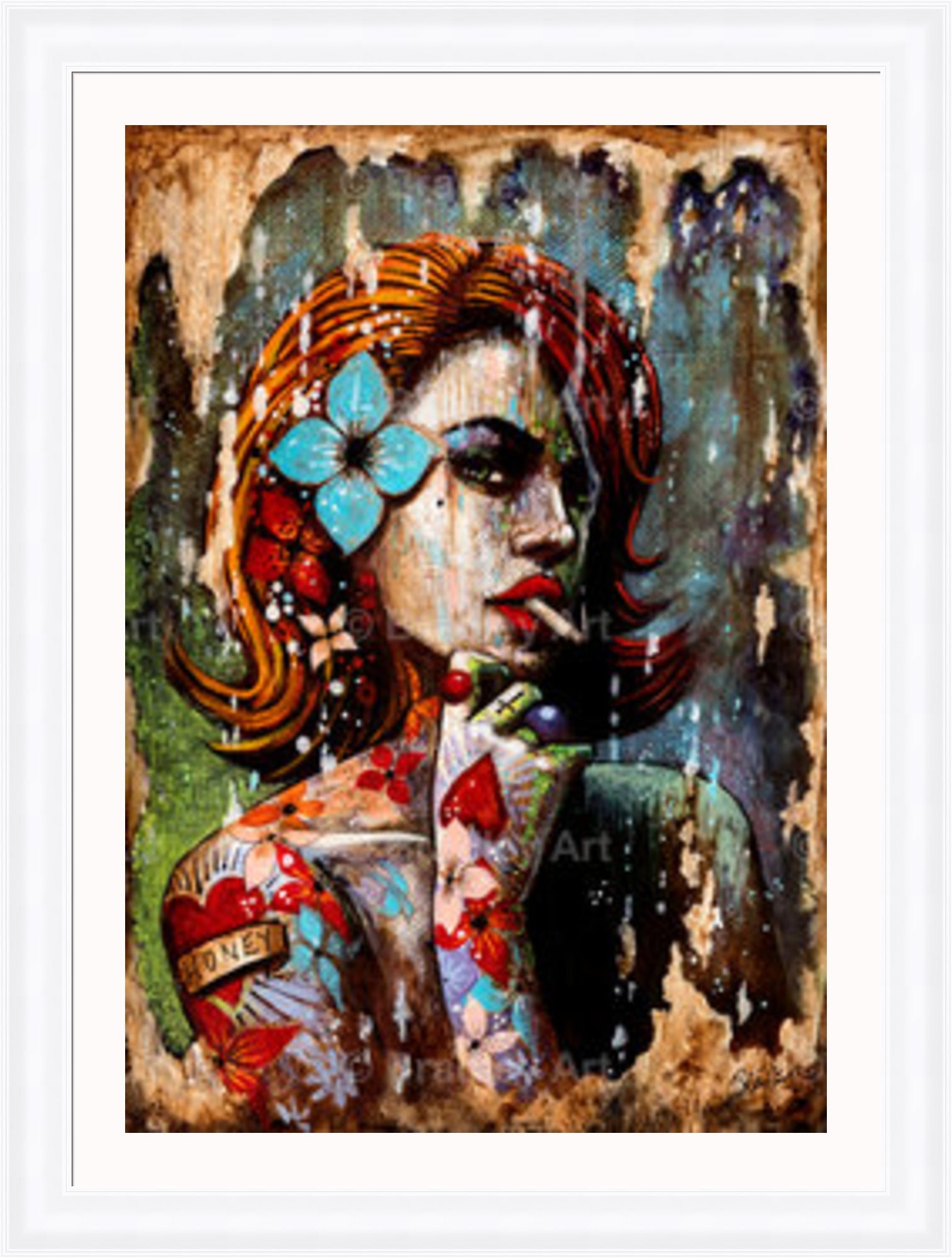 "Honey" HE Canvas