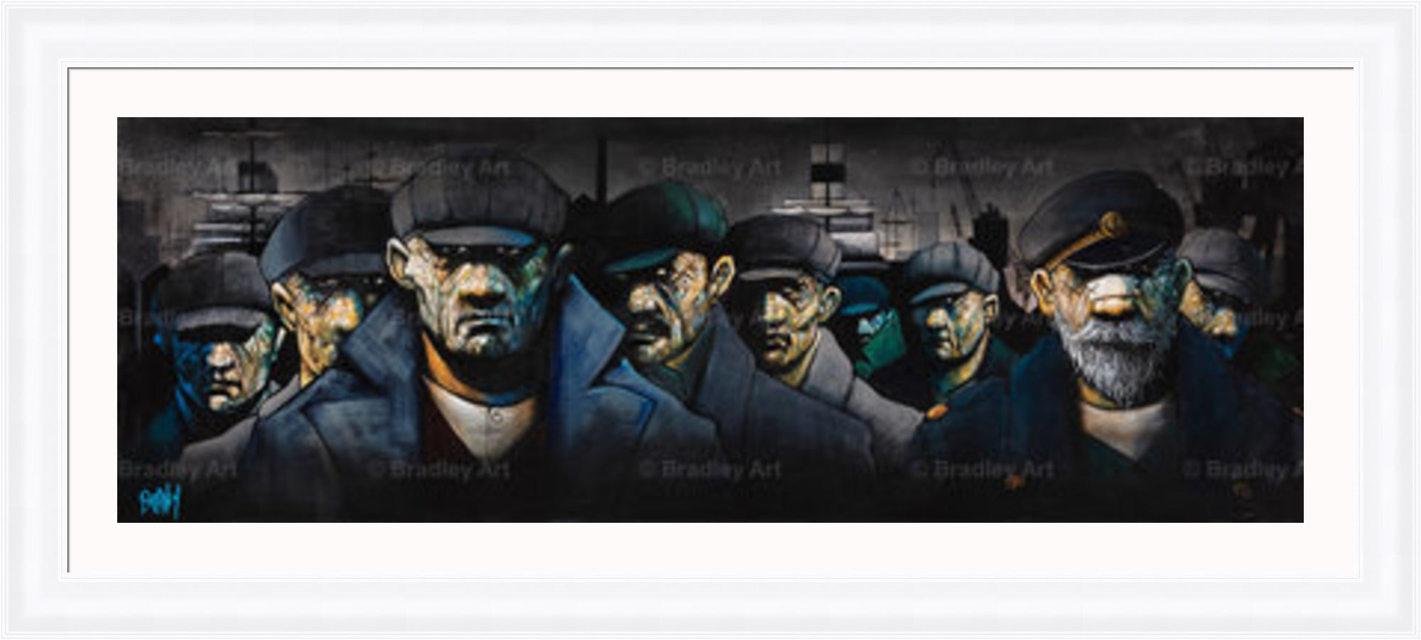 "Quittin' Time II" HE Canvas