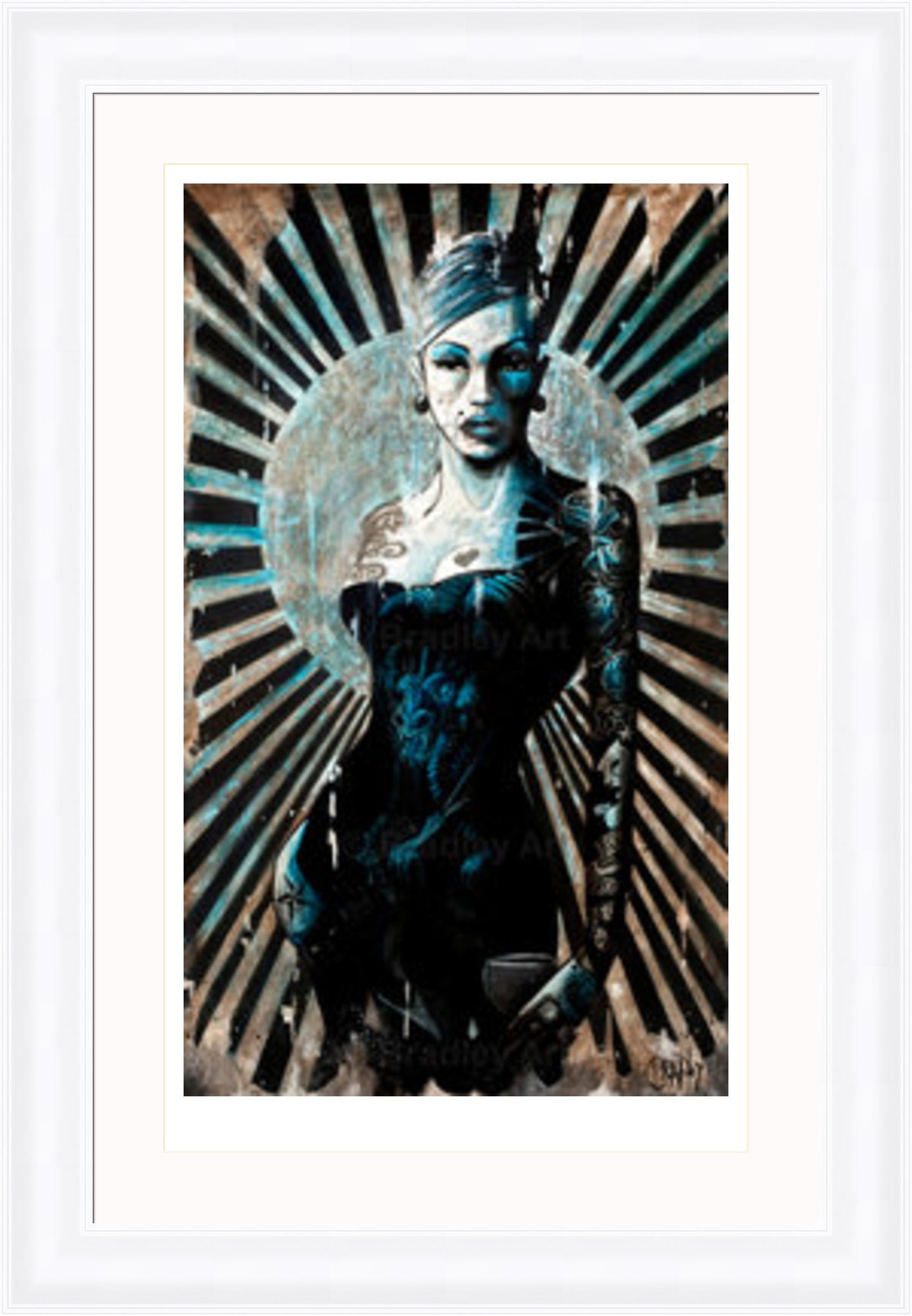 "La Femme Bleue" Print