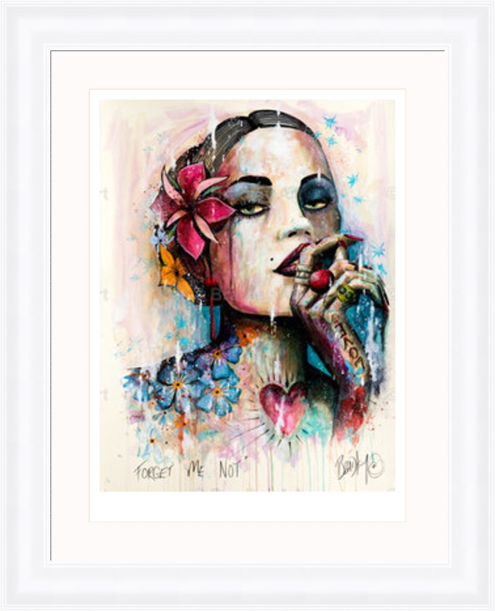 "Forget Me Not" Print