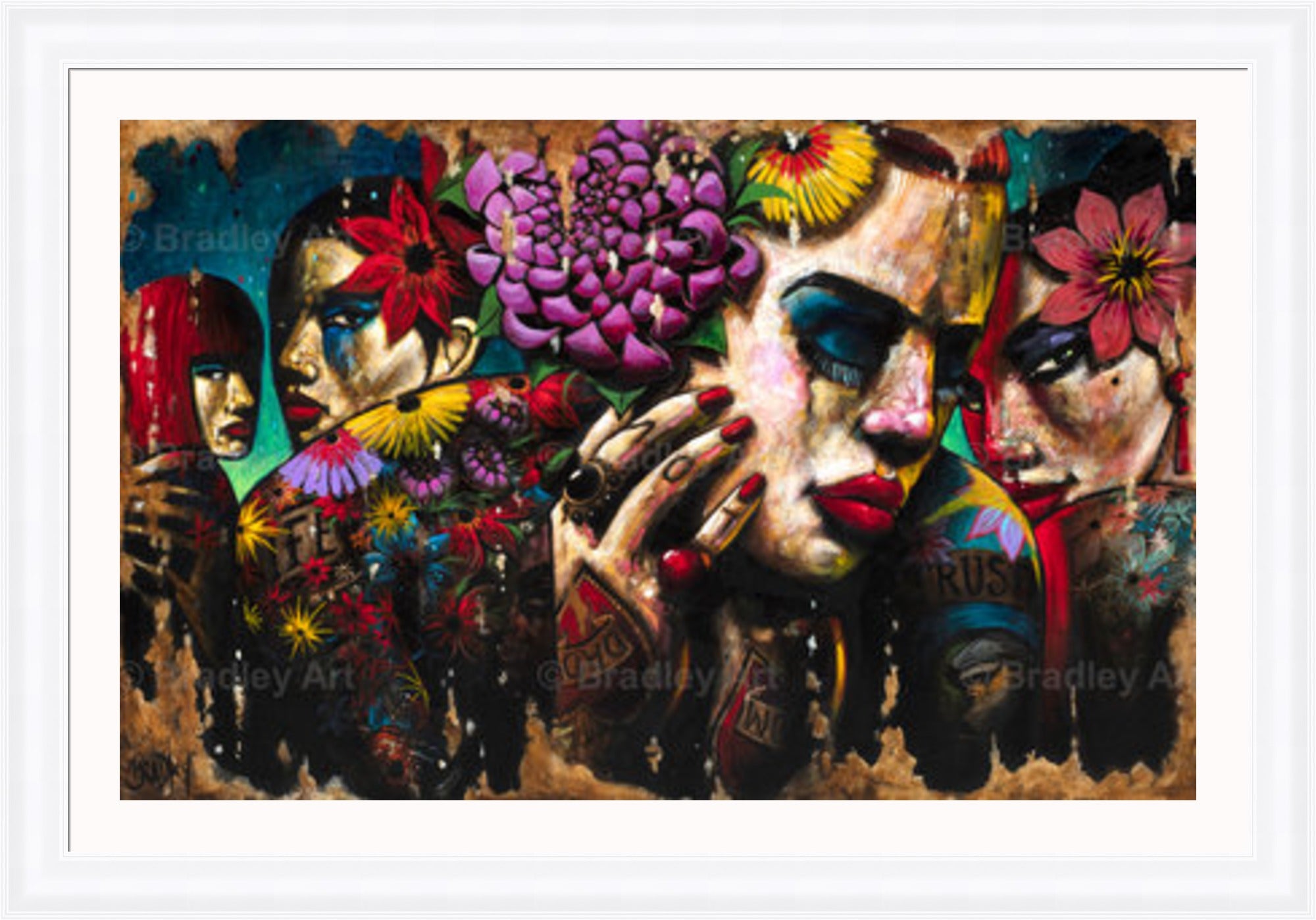 "Girlfriends" Canvas