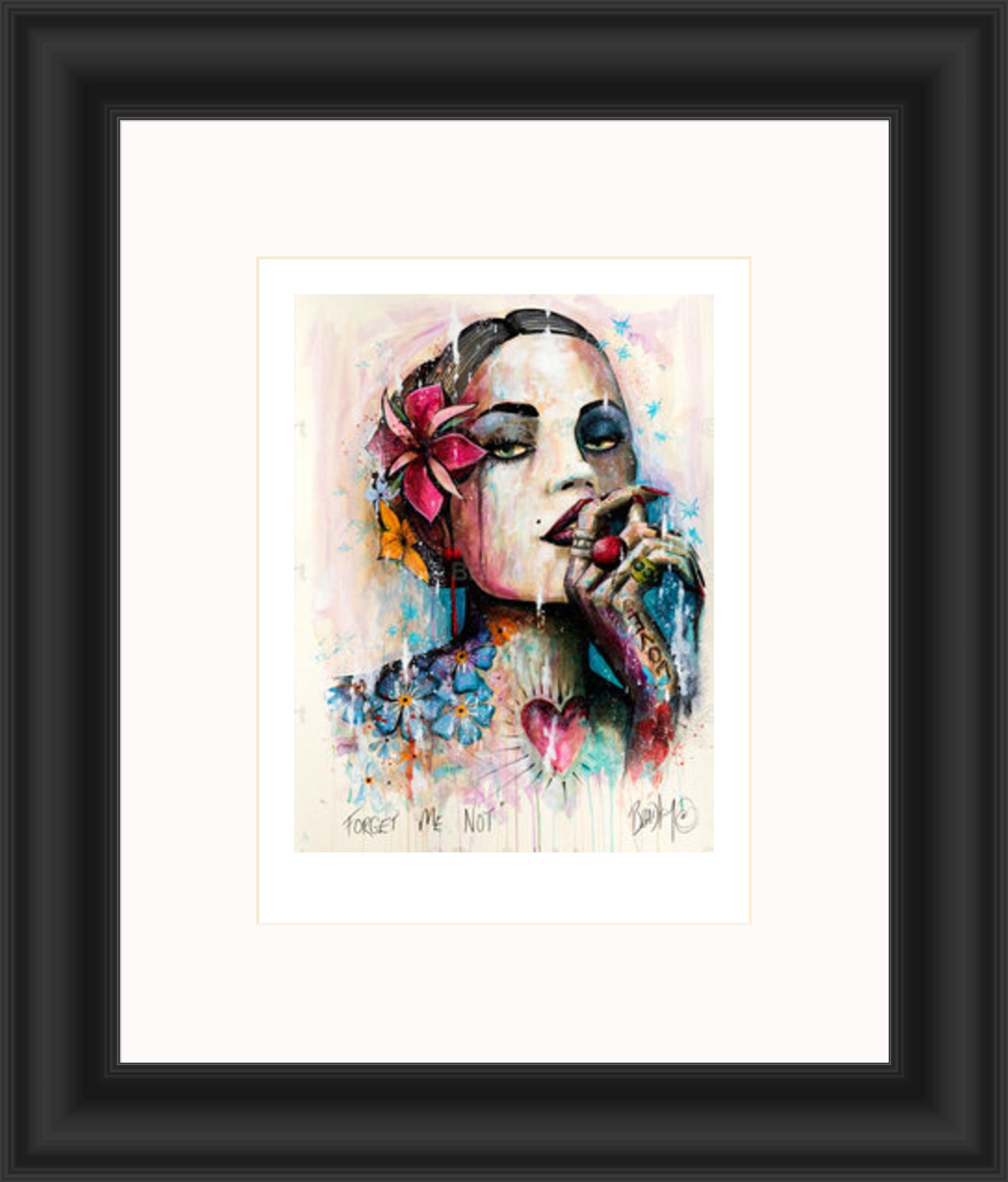 "Forget Me Not" Print