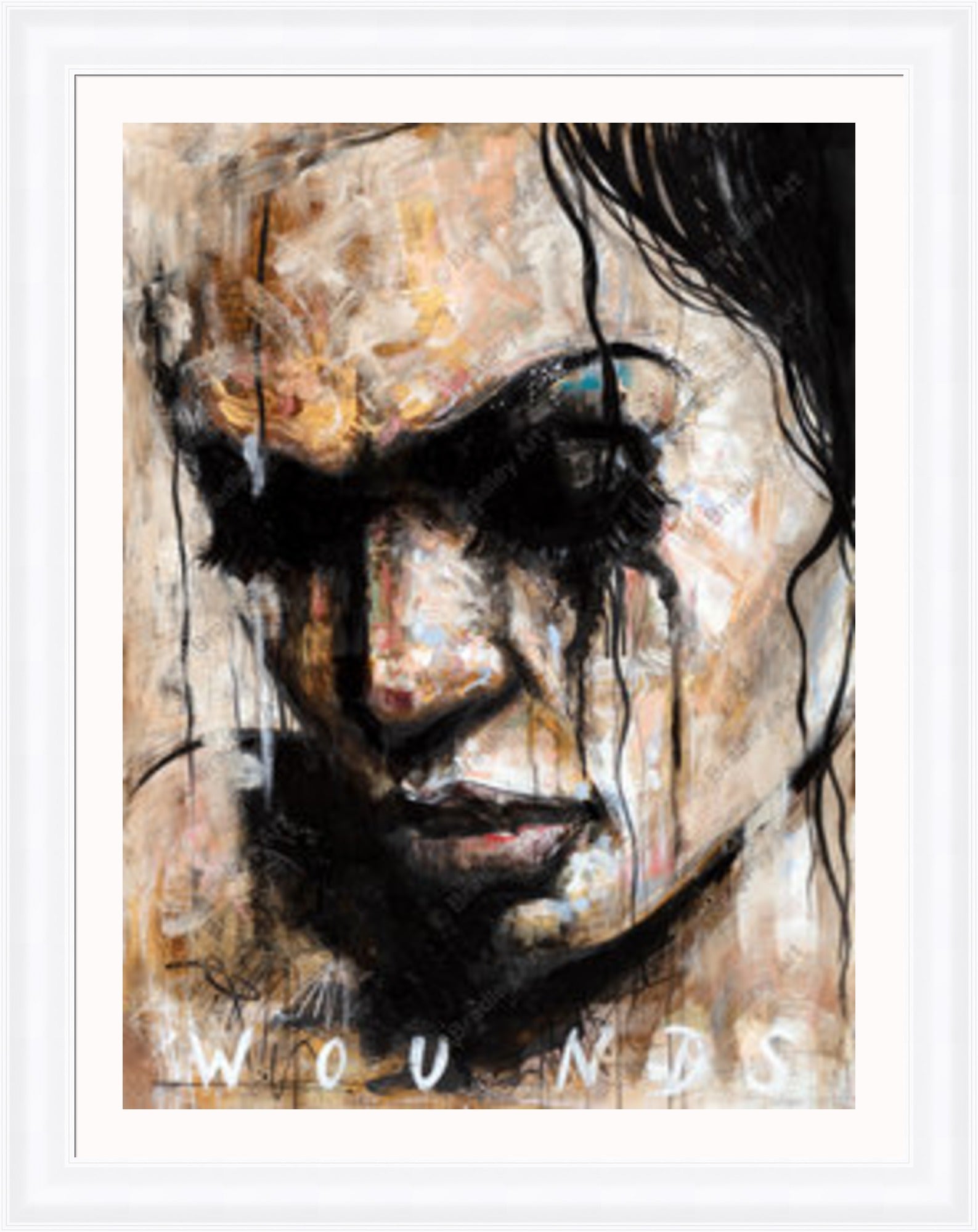 "Wounds" Canvas