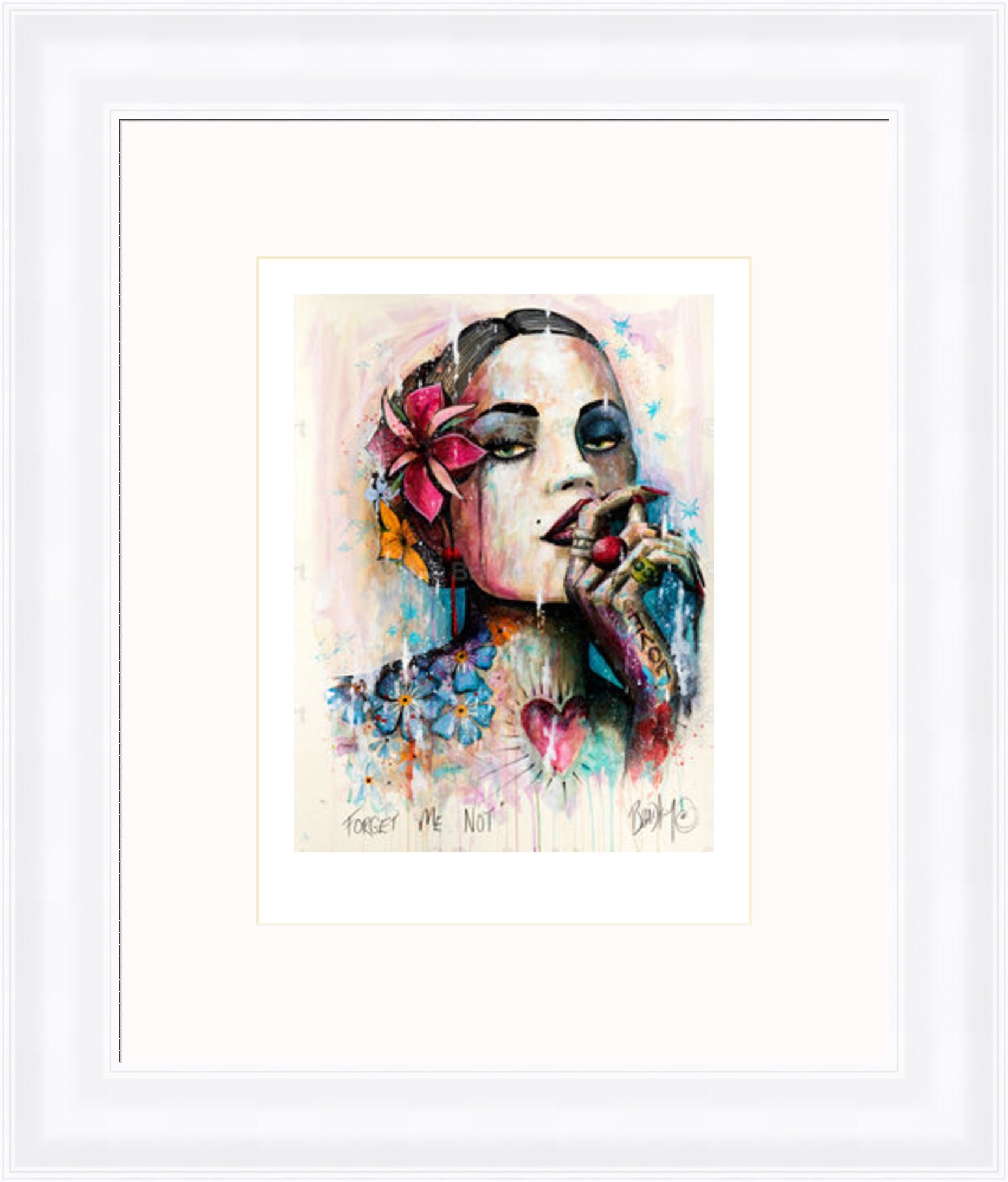 "Forget Me Not" Print