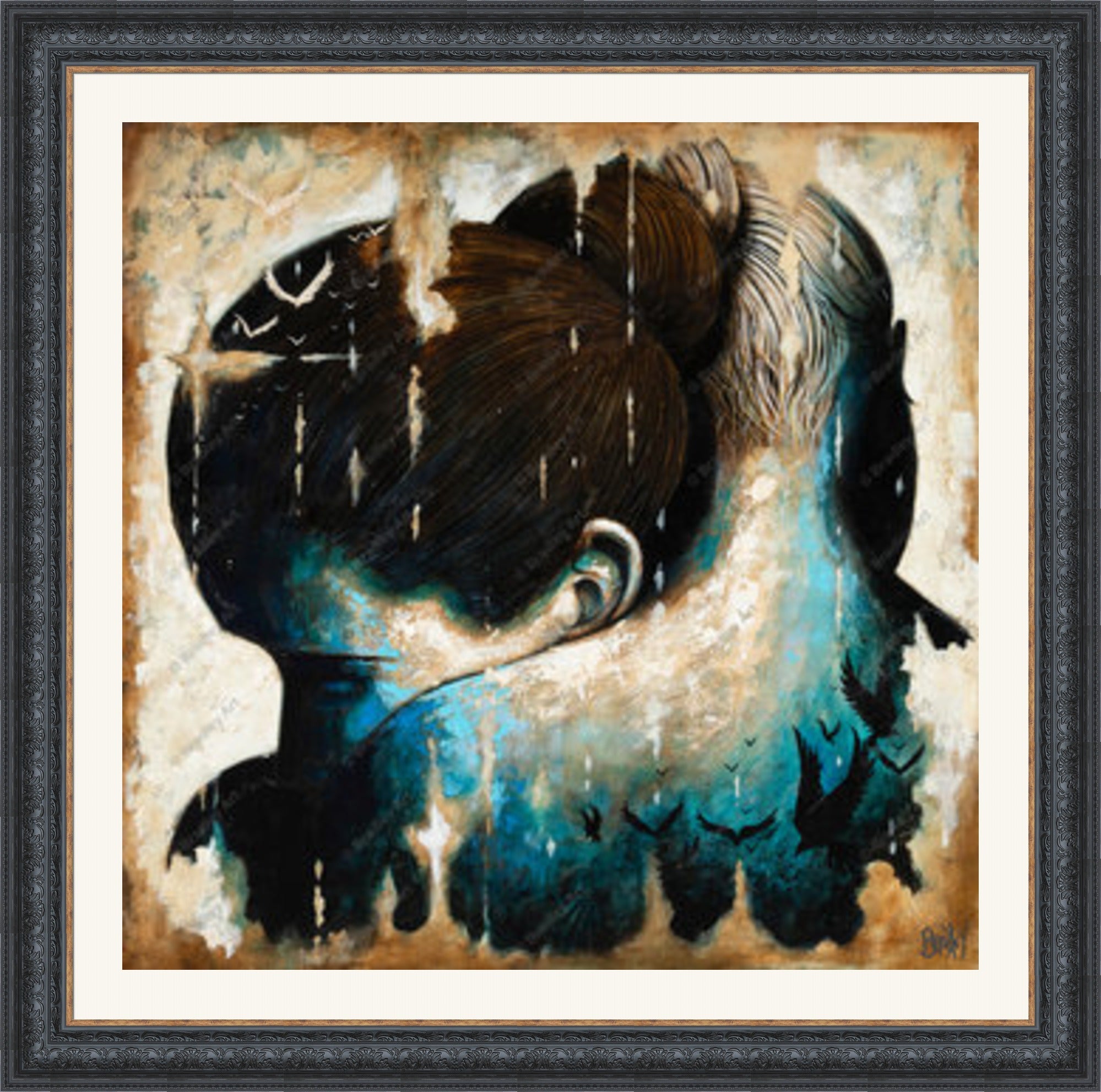 "It's Not Goodbye" Canvas