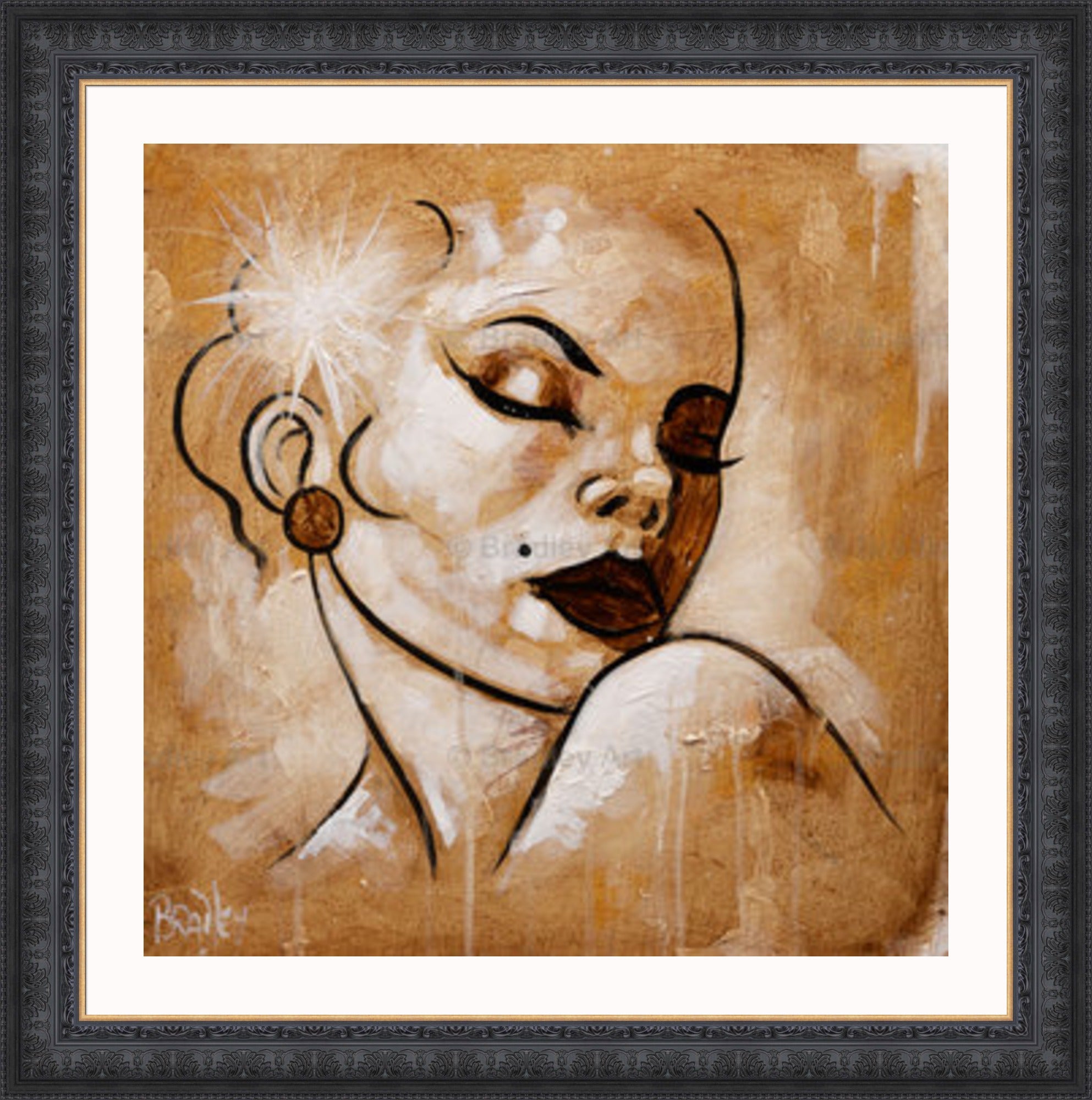 "Model II" Canvas
