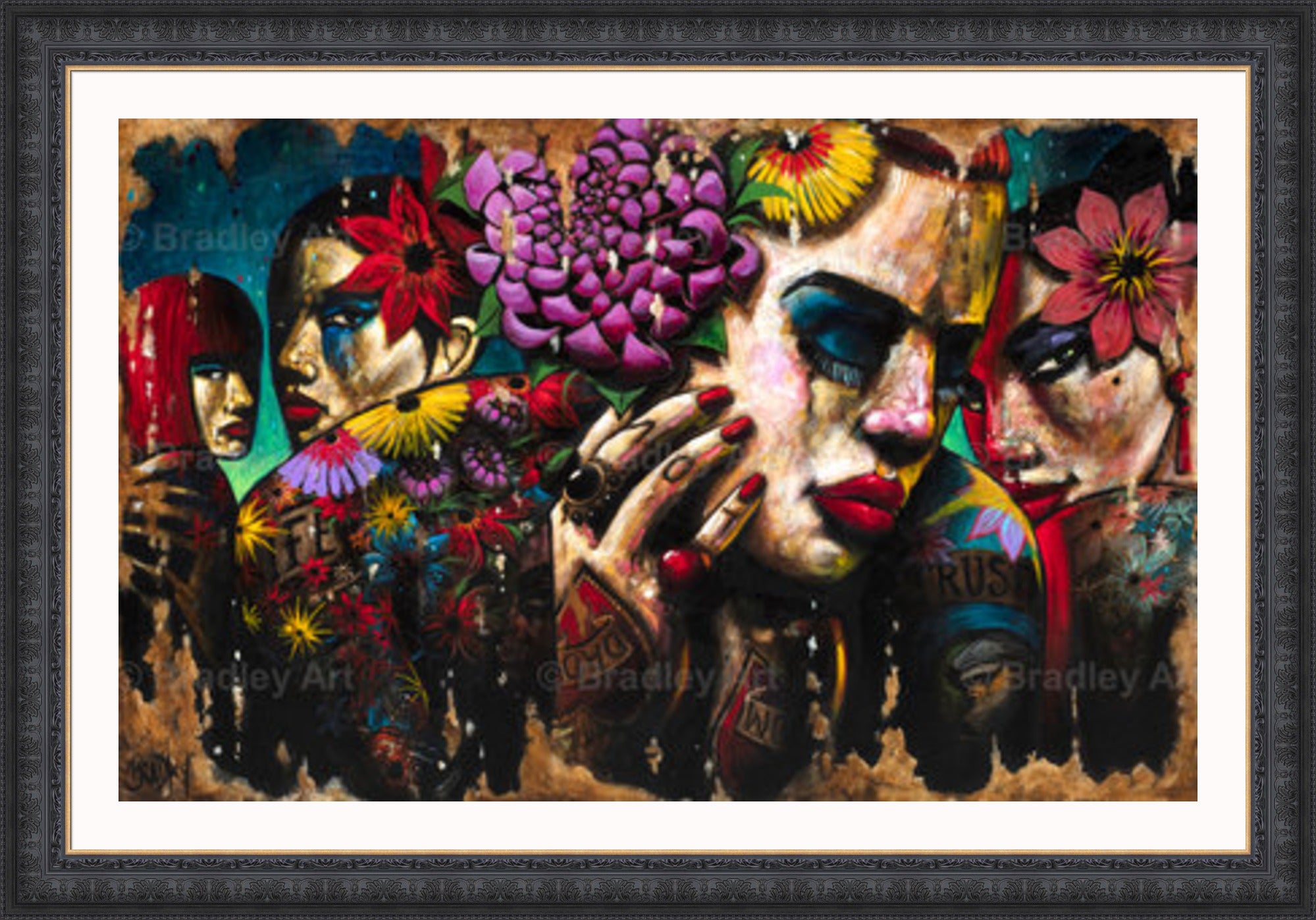 "Girlfriends" Canvas