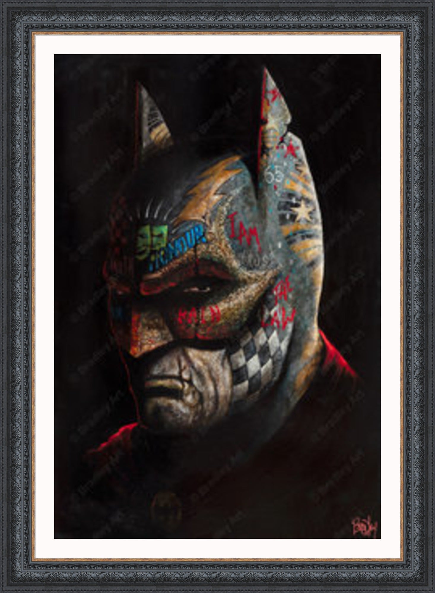 "I Am The Law" Canvas