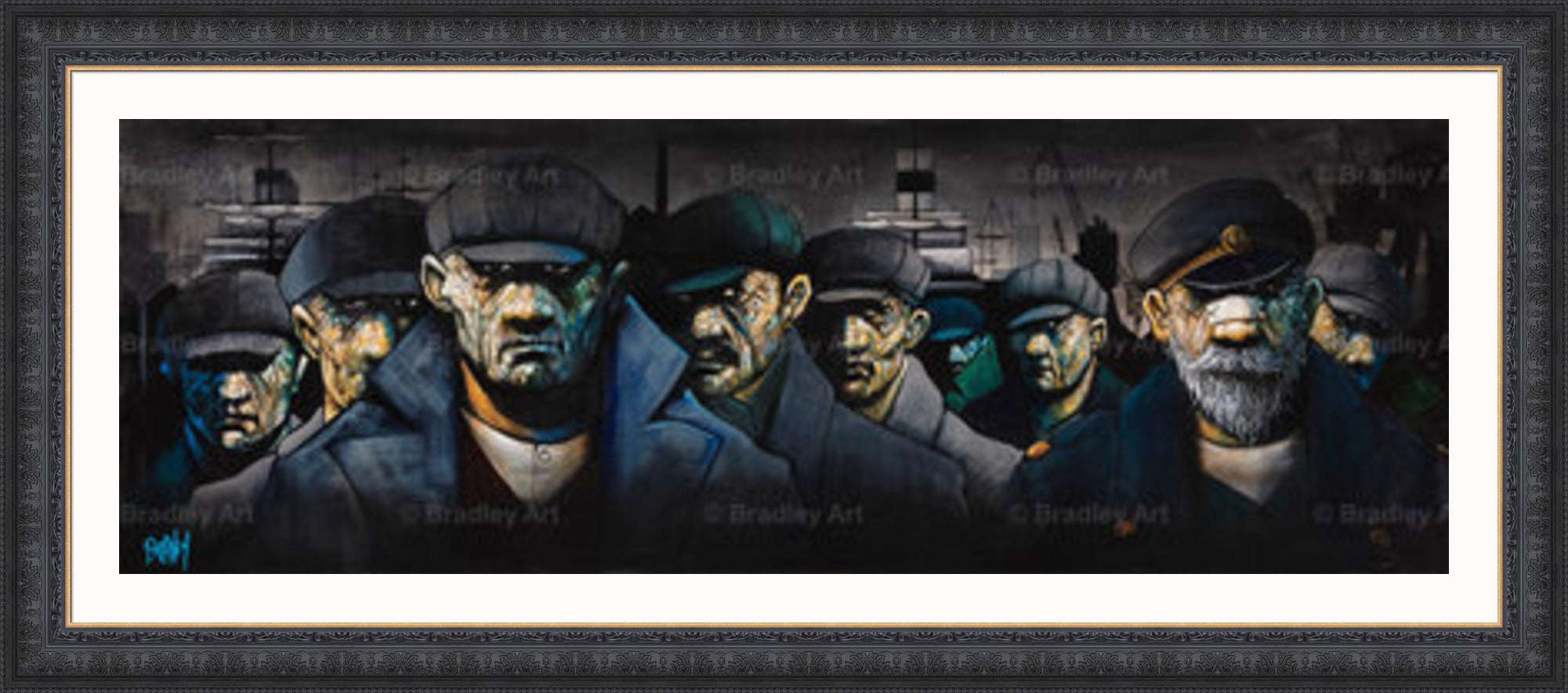 "Quittin' Time II" HE Canvas