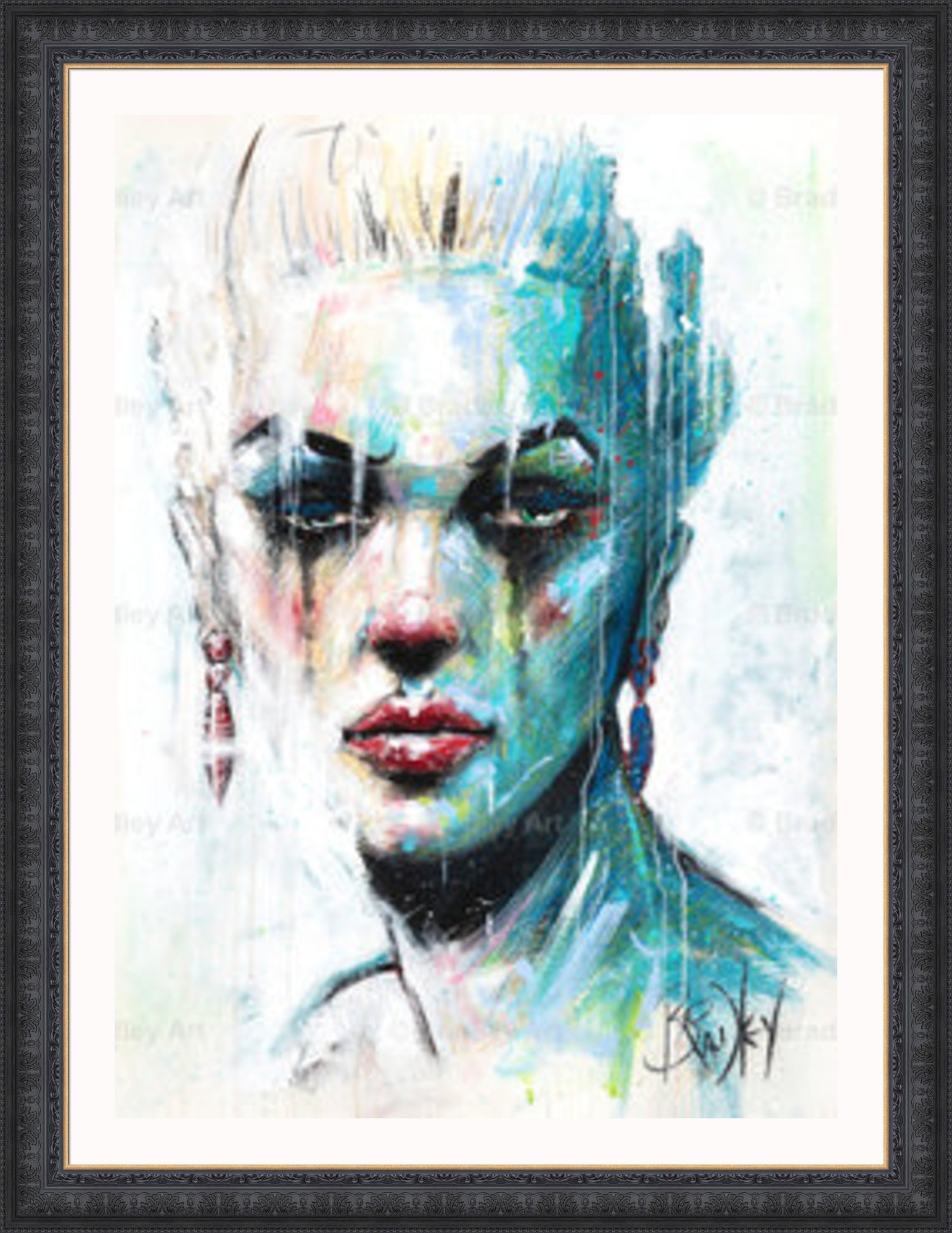 "The Beautiful and Damned" HE Canvas