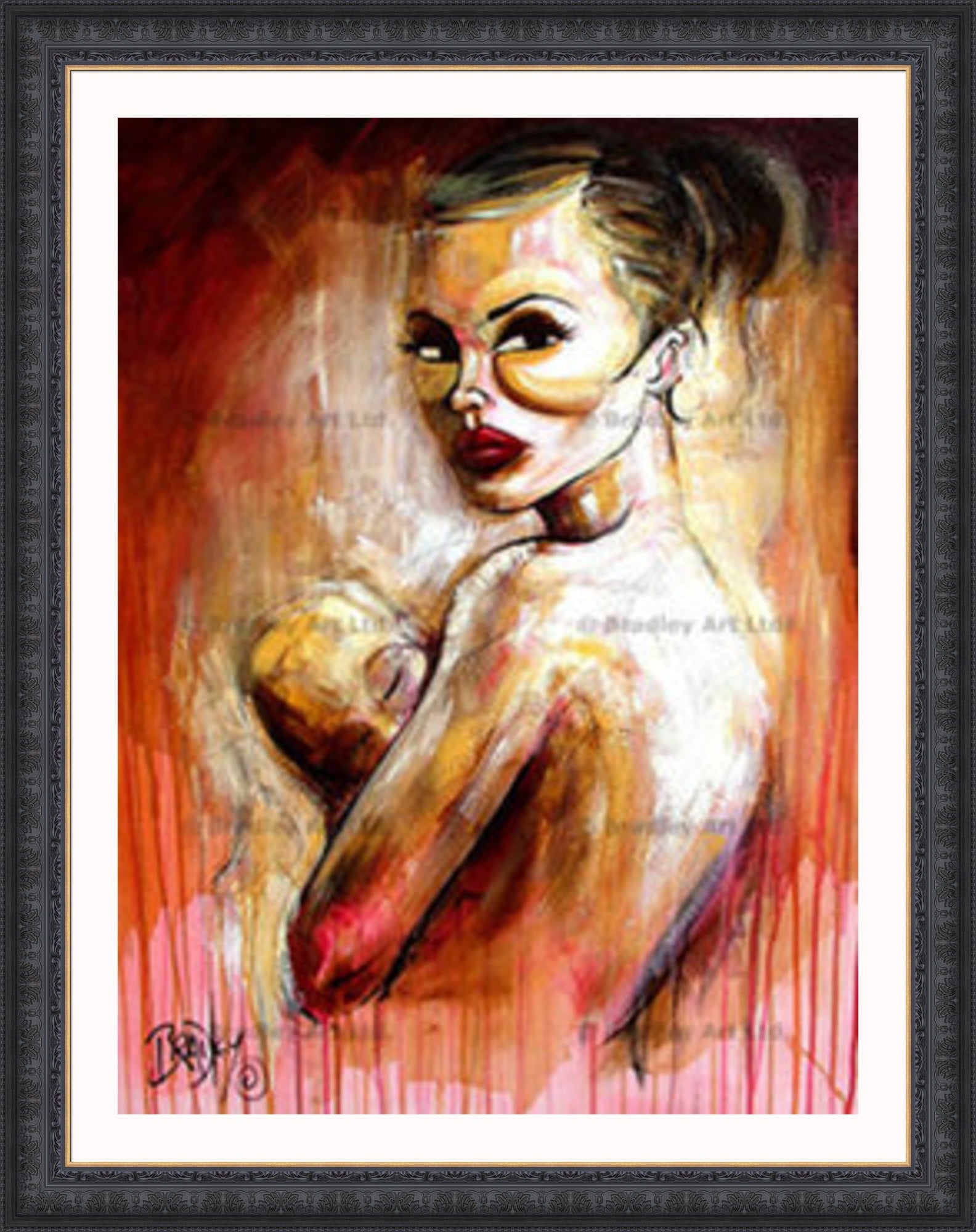"Mother and Child" Canvas