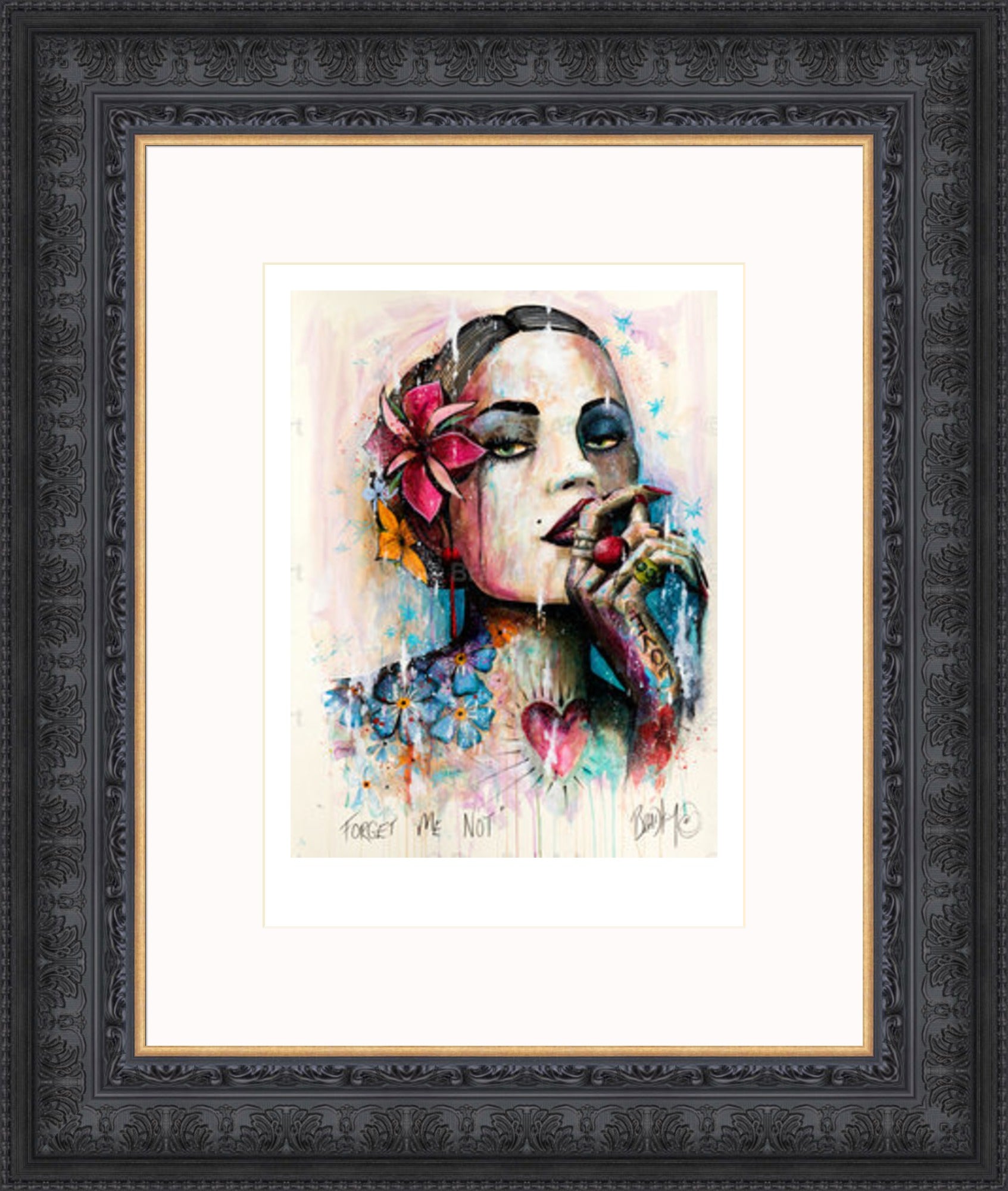 "Forget Me Not" Print