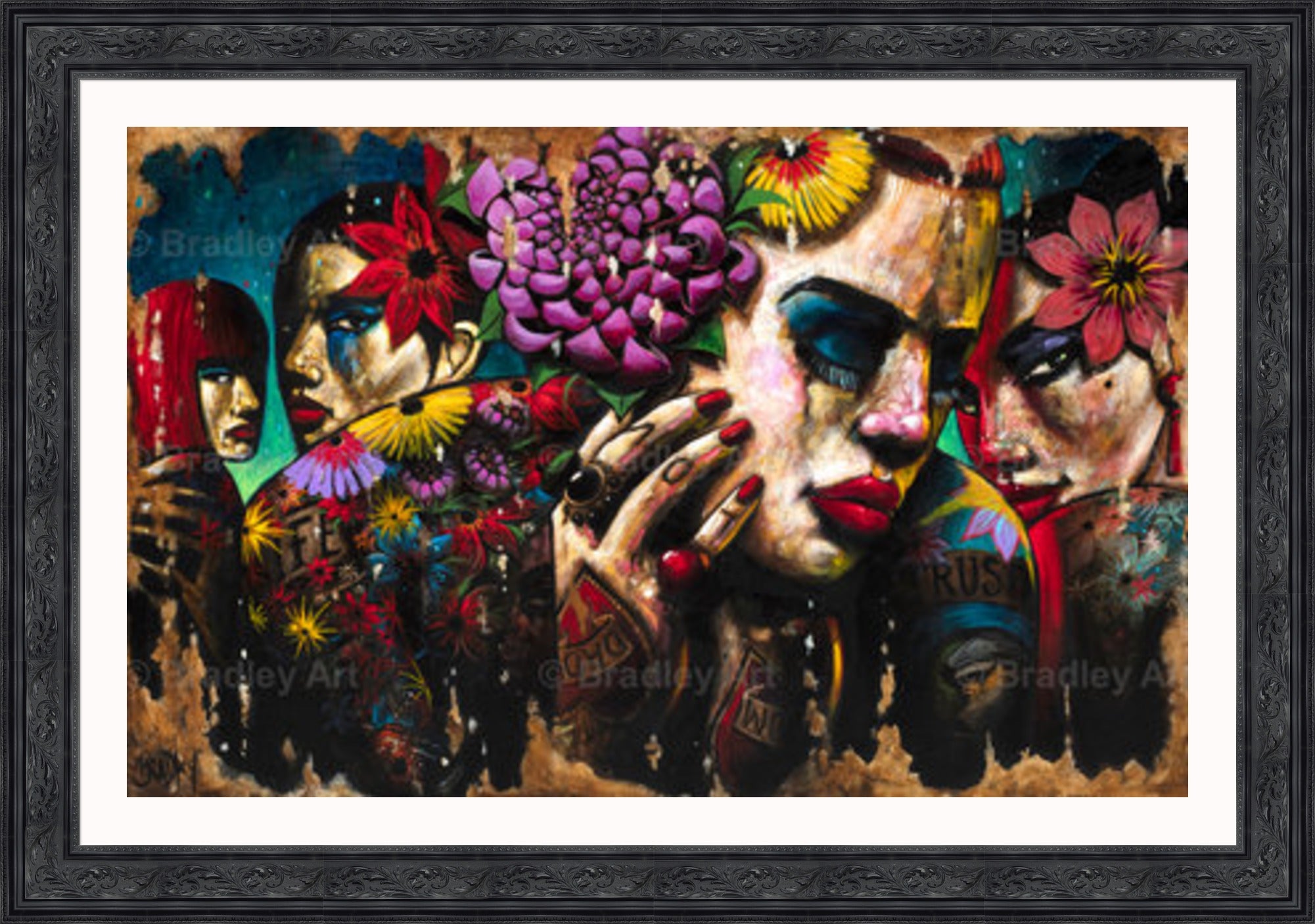 "Girlfriends" Canvas