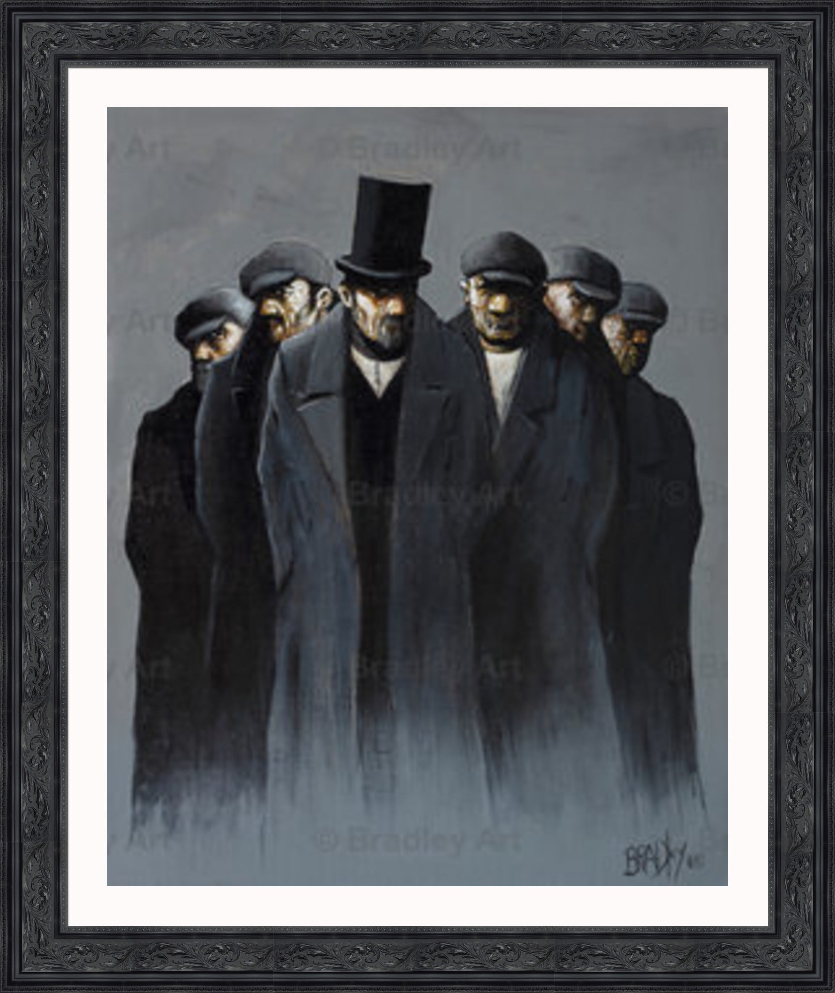 "Men of Business" HE Canvas