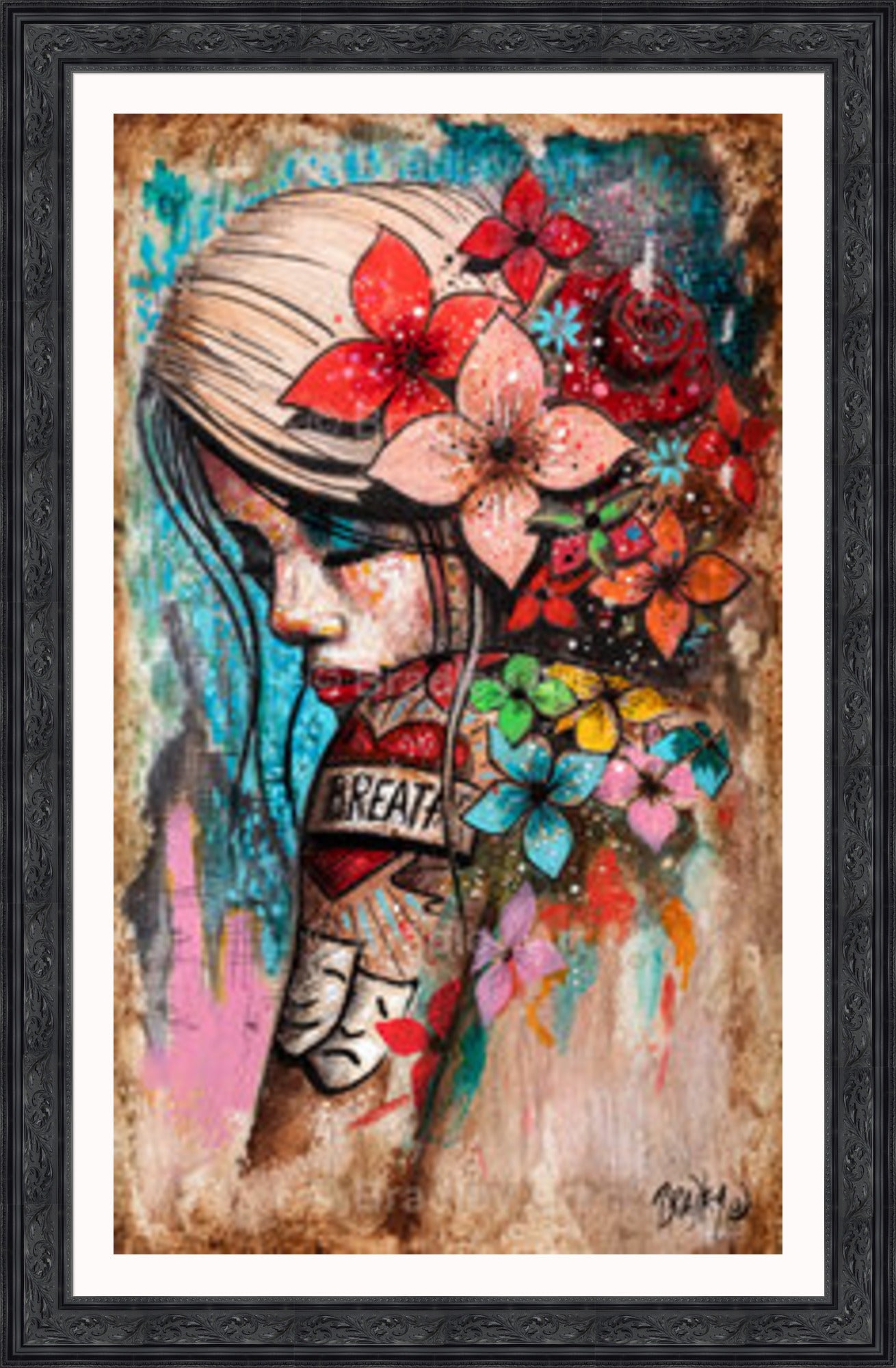 "Breathe" HE Canvas