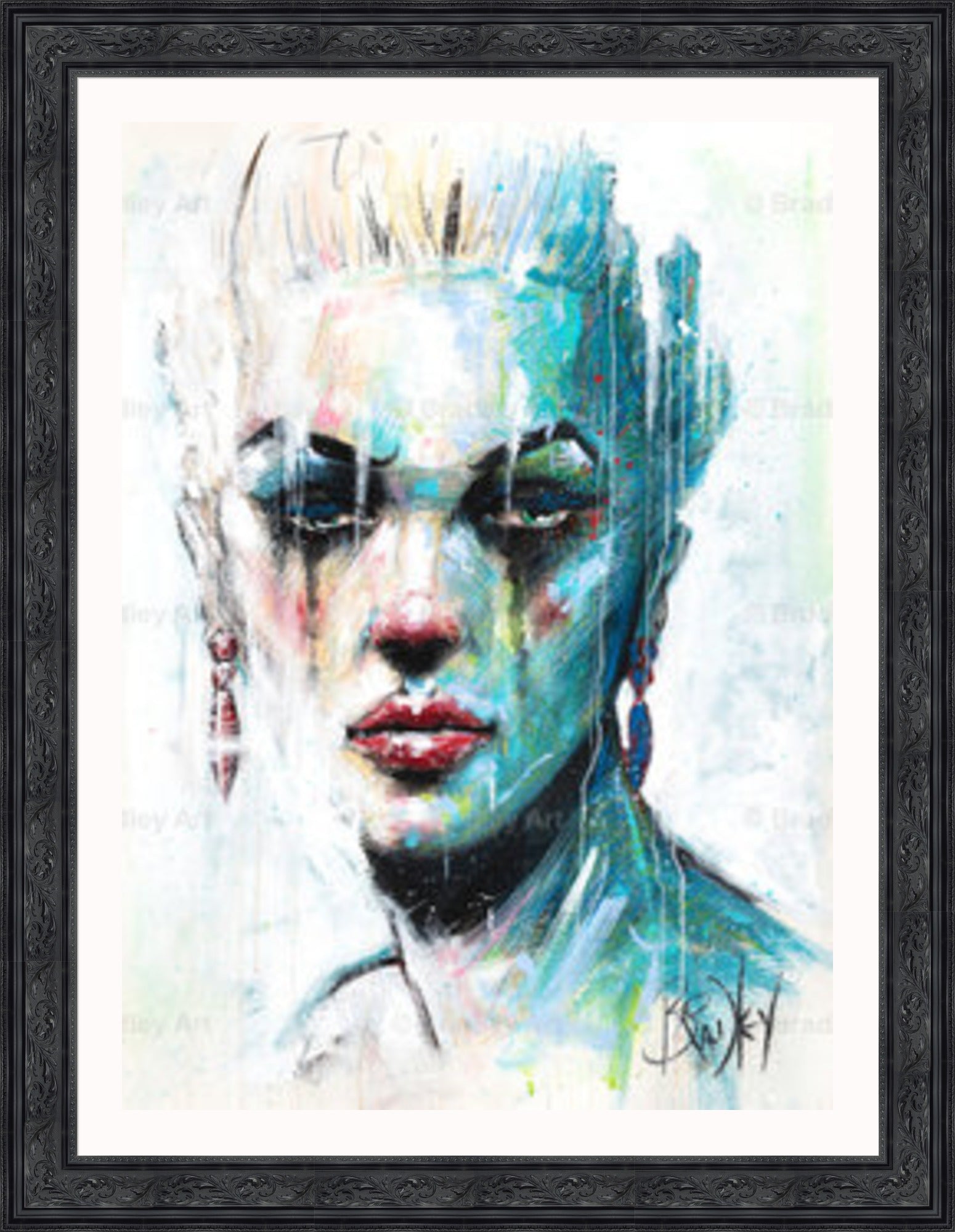 "The Beautiful and Damned" HE Canvas