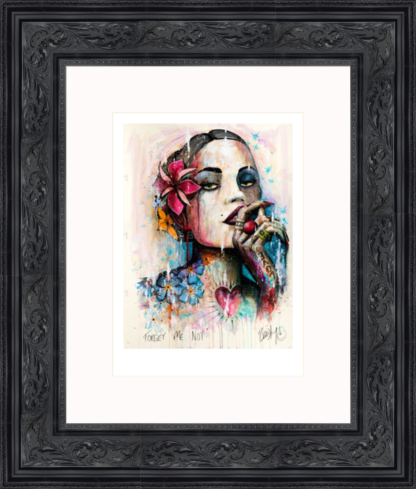 "Forget Me Not" Print