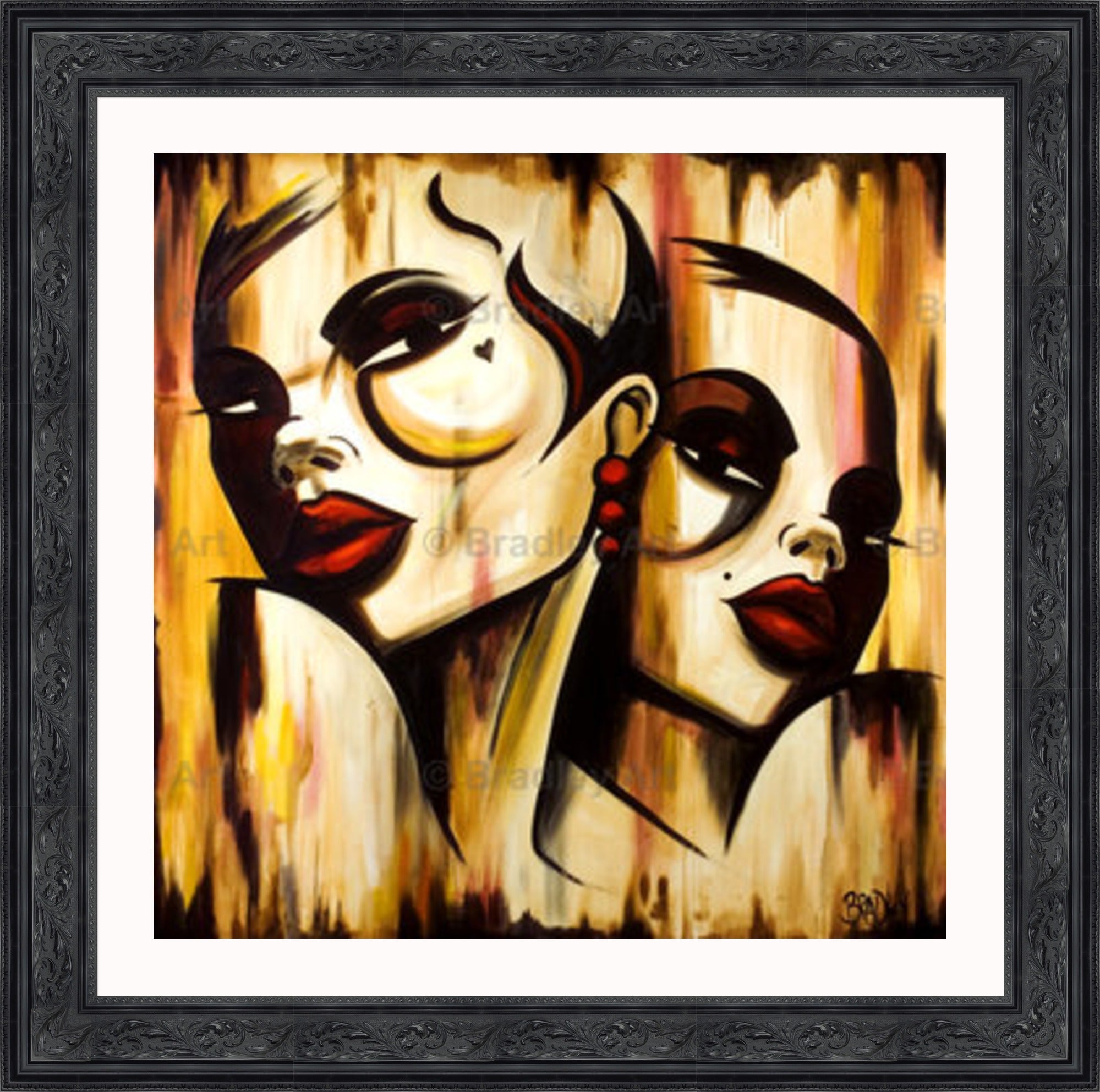 "Girls Parisienne" Canvas