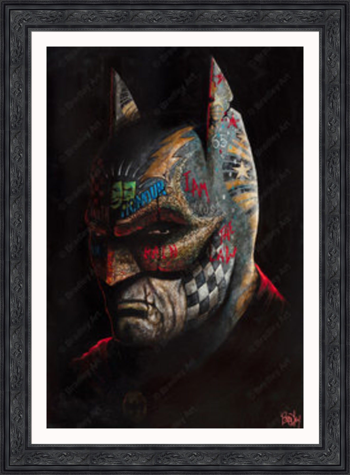"I Am The Law" HE Canvas