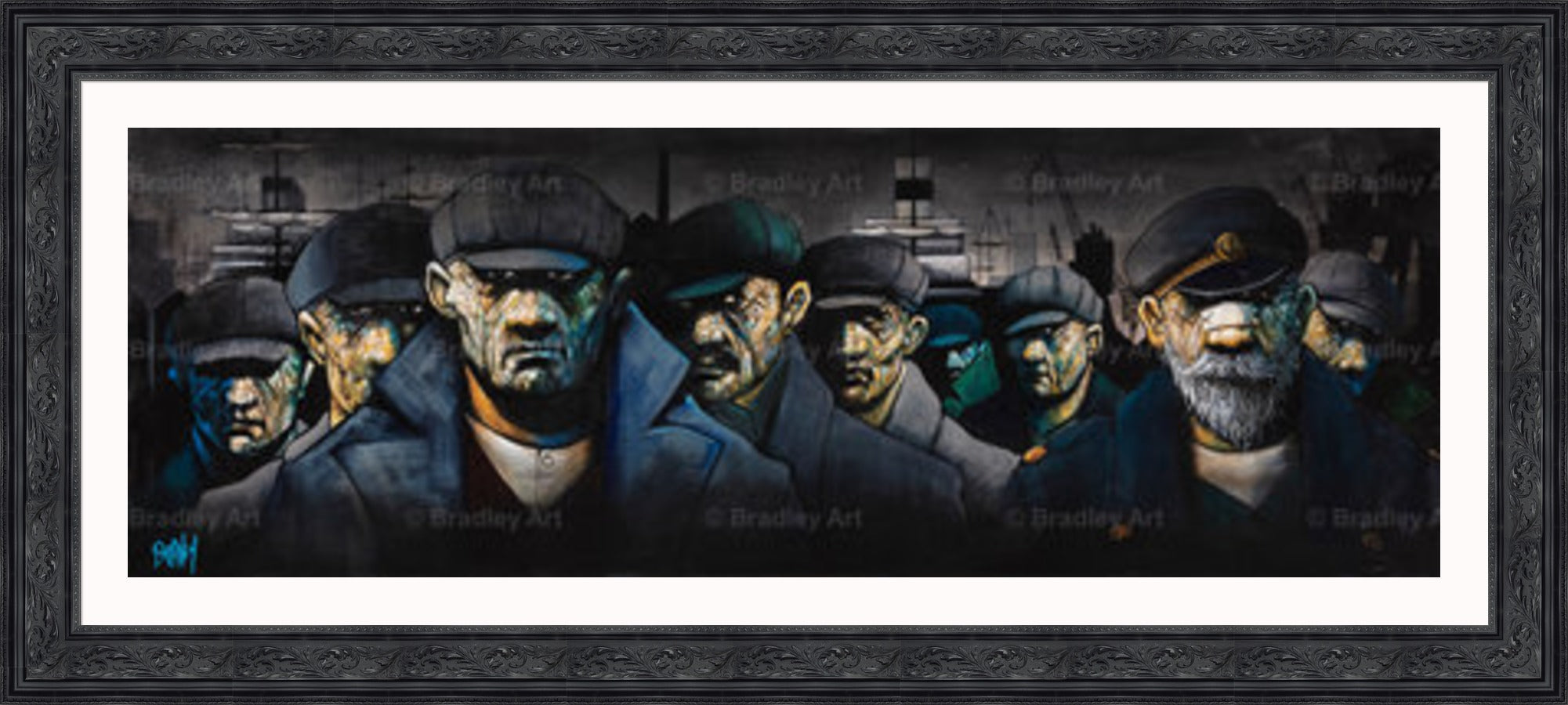 "Quittin' Time II" HE Canvas