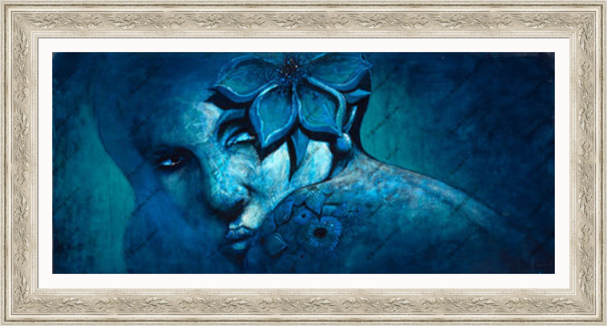 "The Blue Room" Canvas