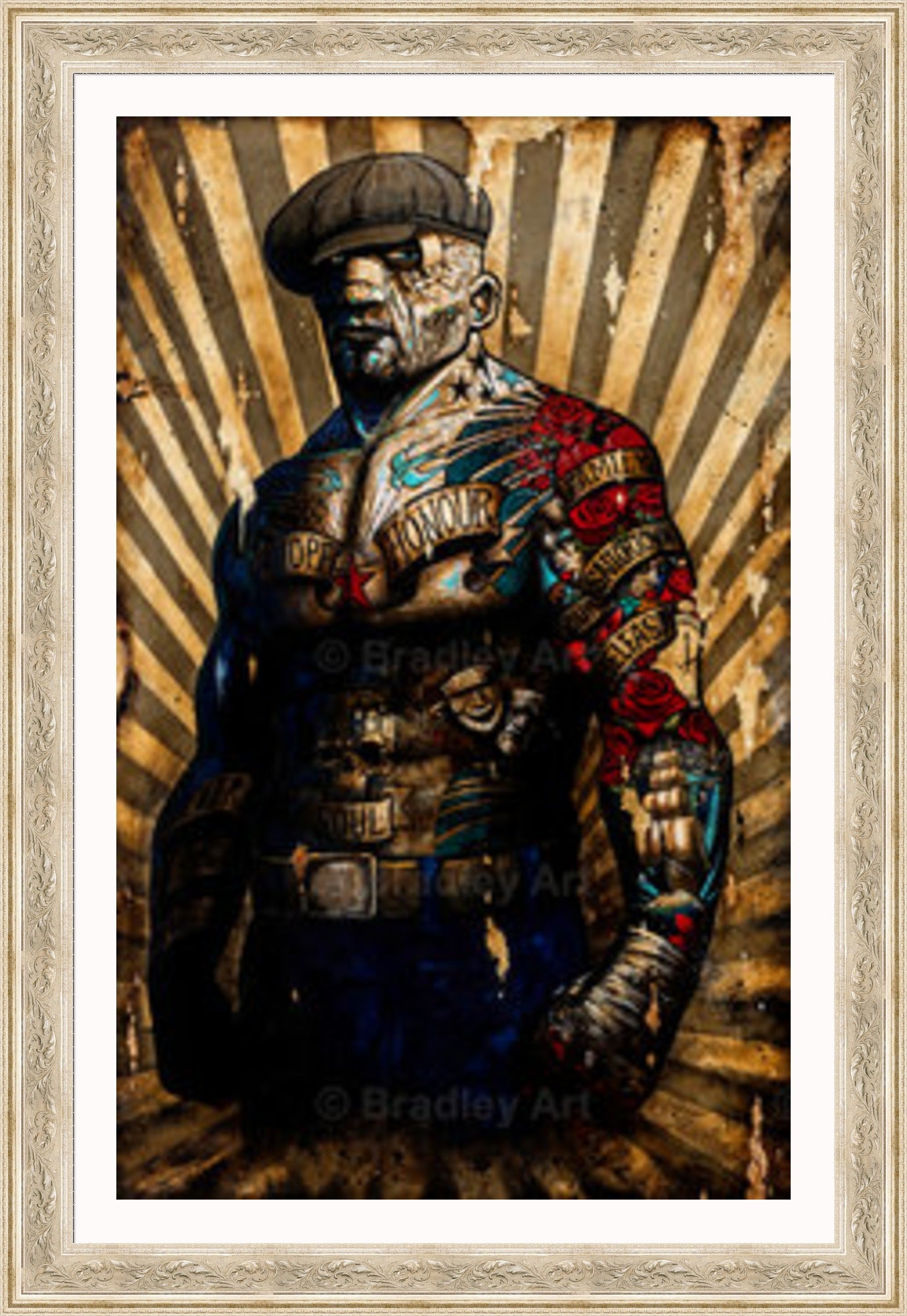 "Fight Club" HE Canvas
