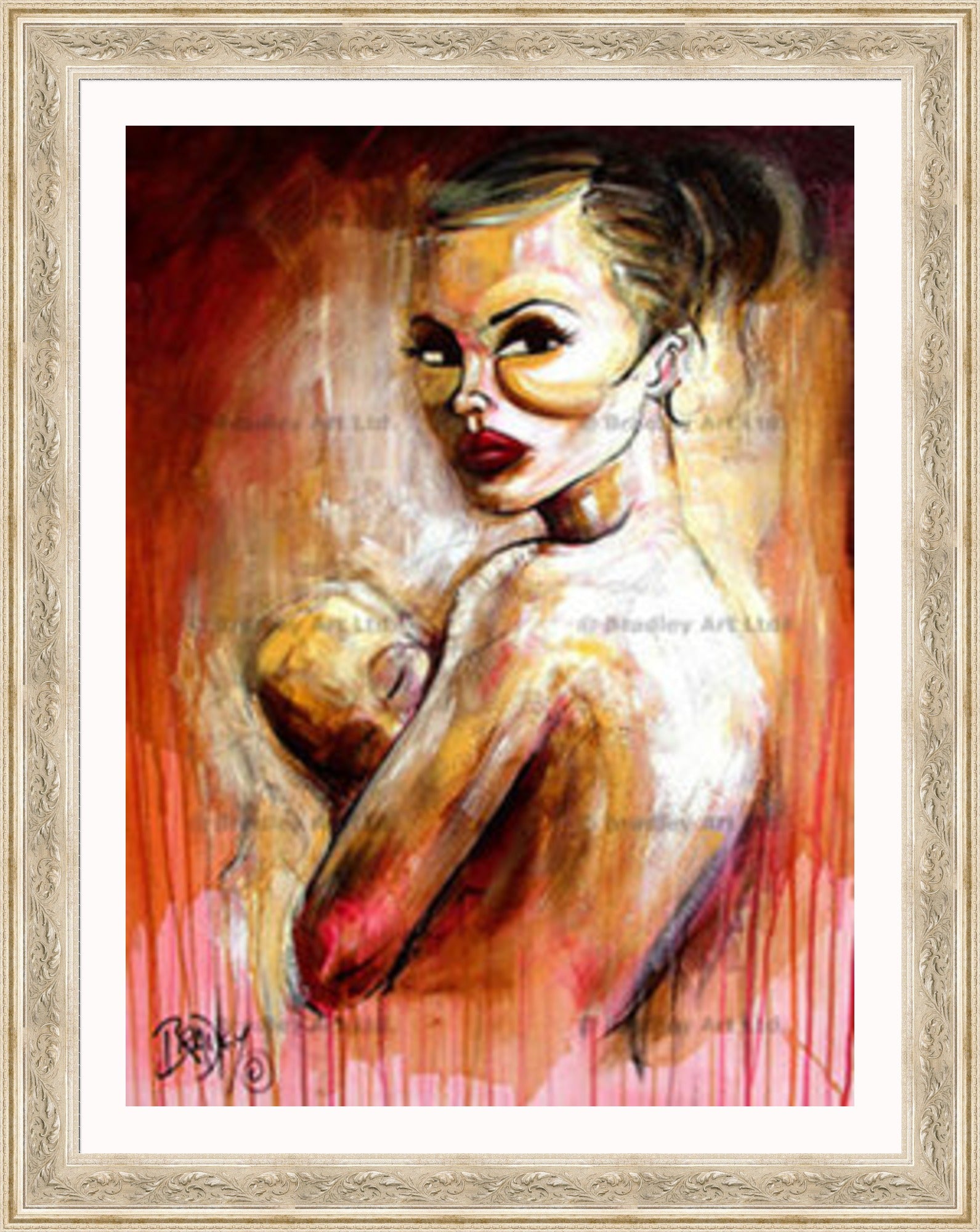 "Mother and Child" Canvas