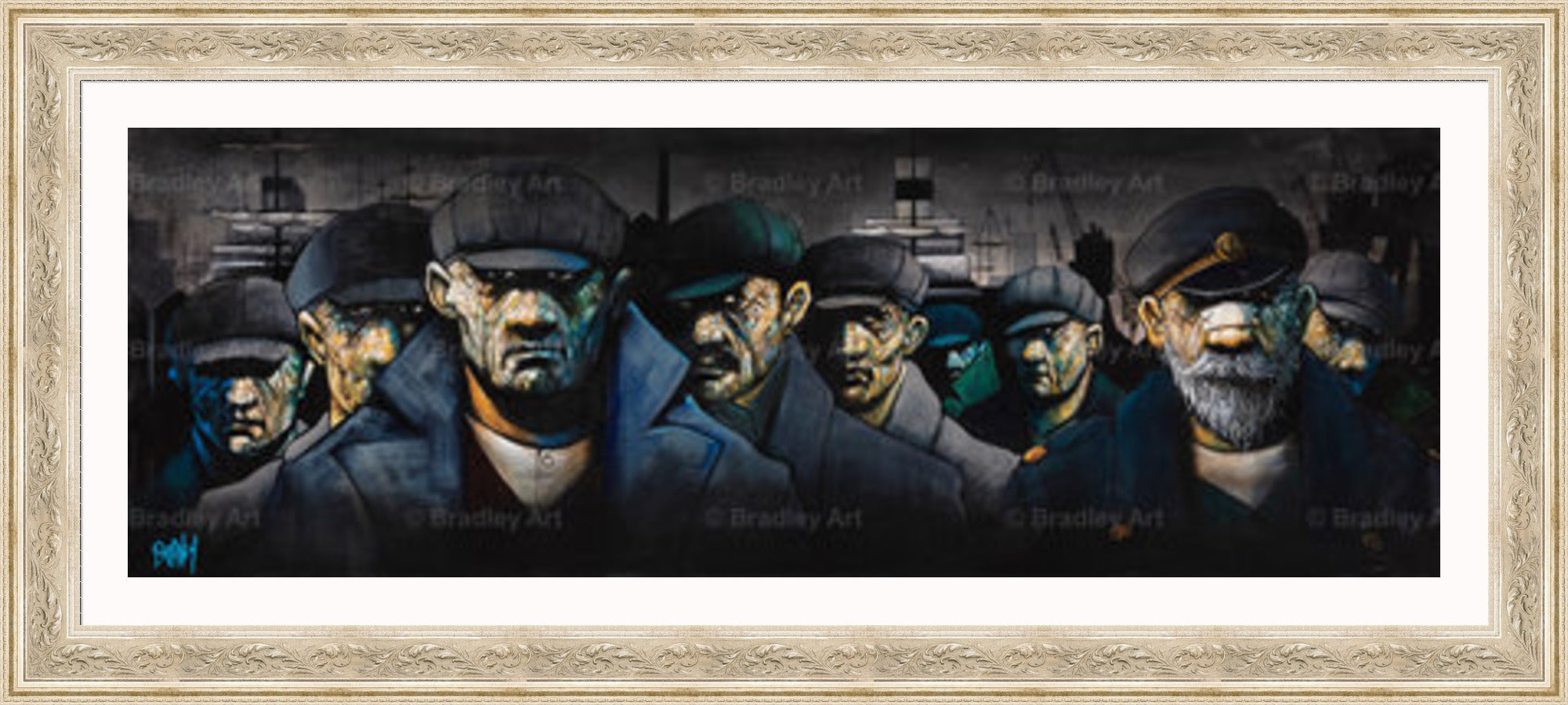 "Quittin' Time II" HE Canvas