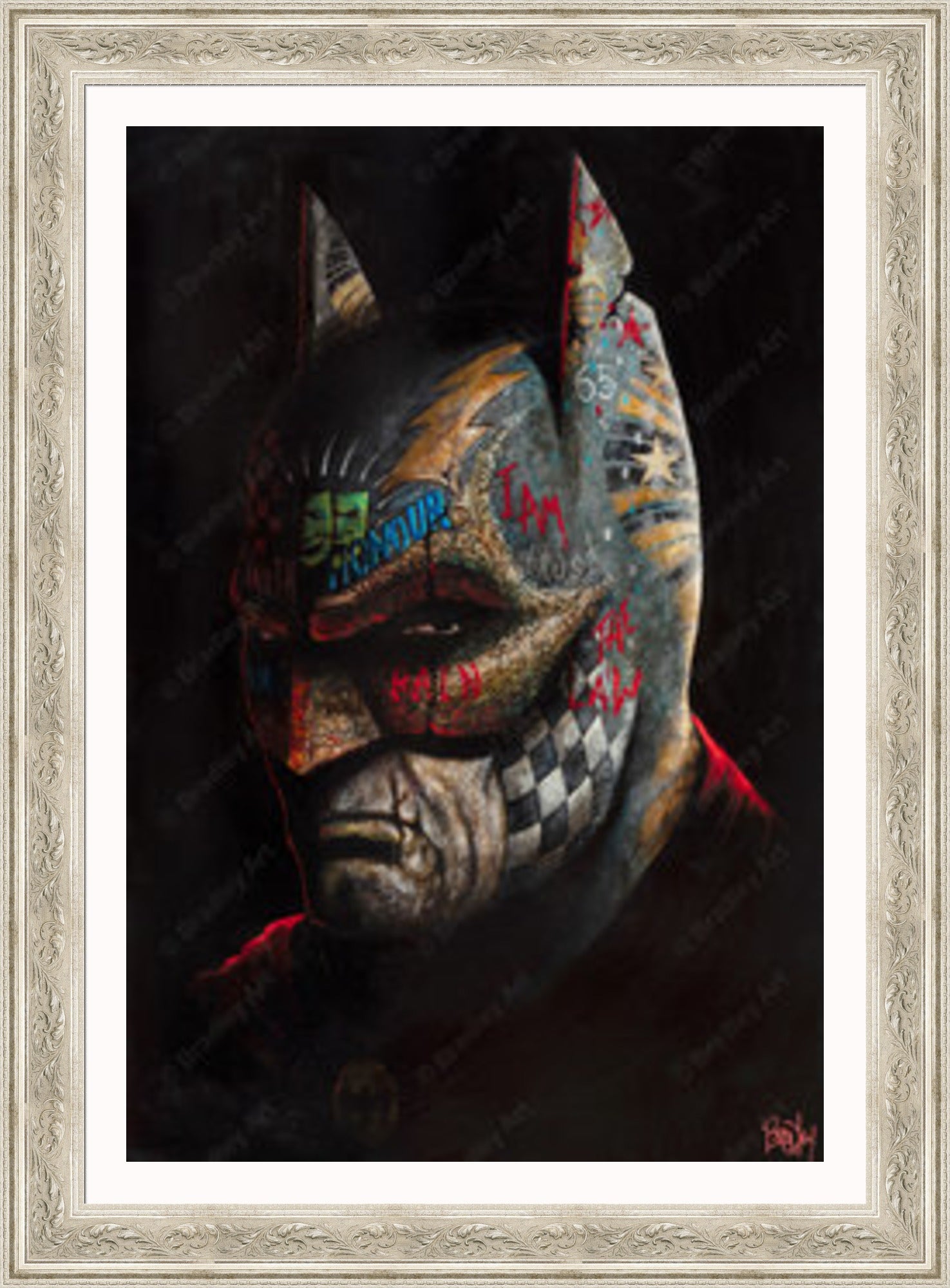 "I Am The Law" Canvas