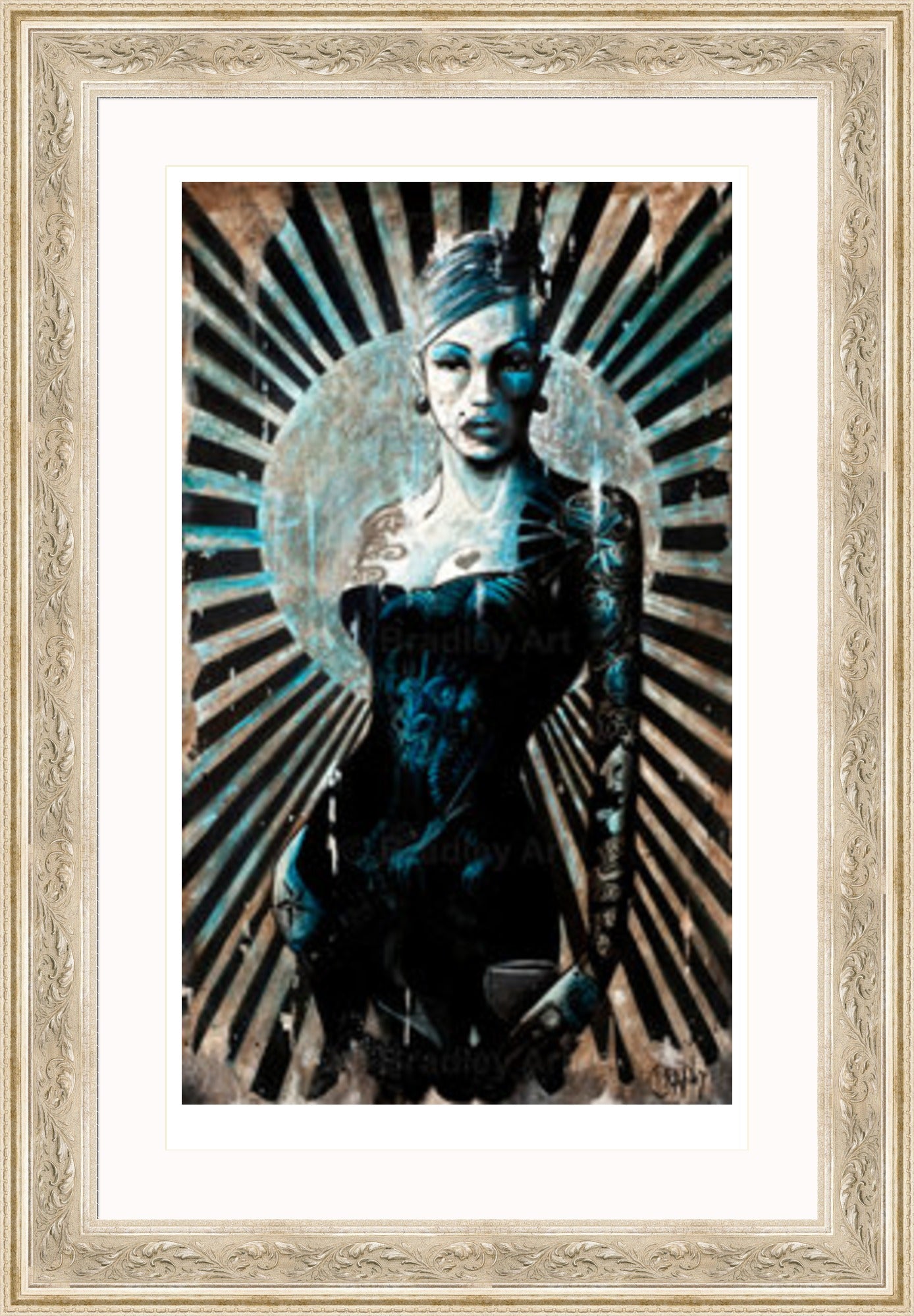 "La Femme Bleue" Print