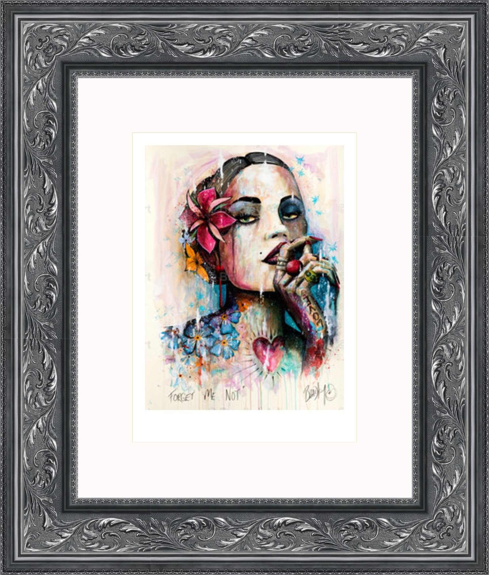 "Forget Me Not" Print