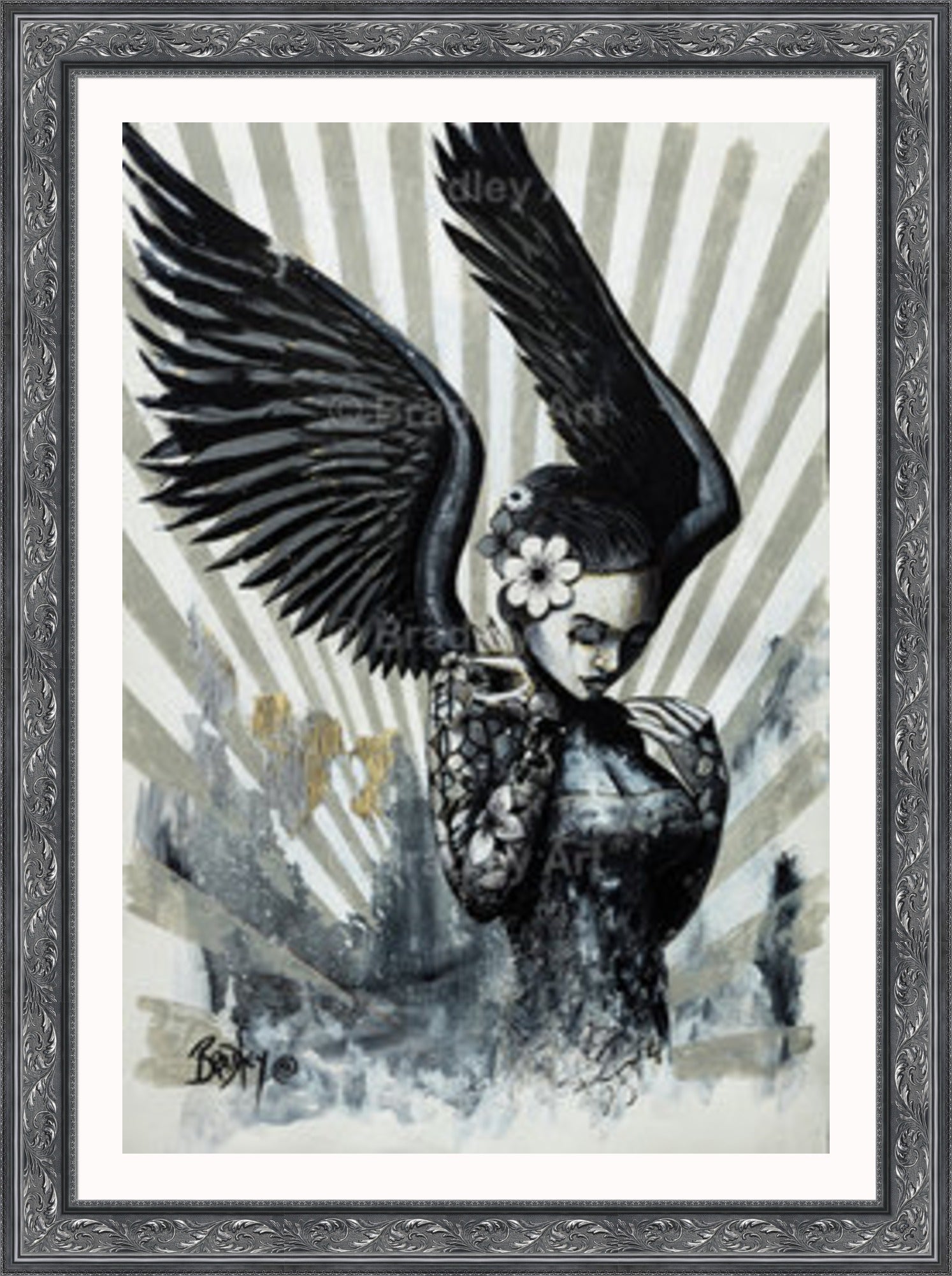 "My Angel II" HE Canvas