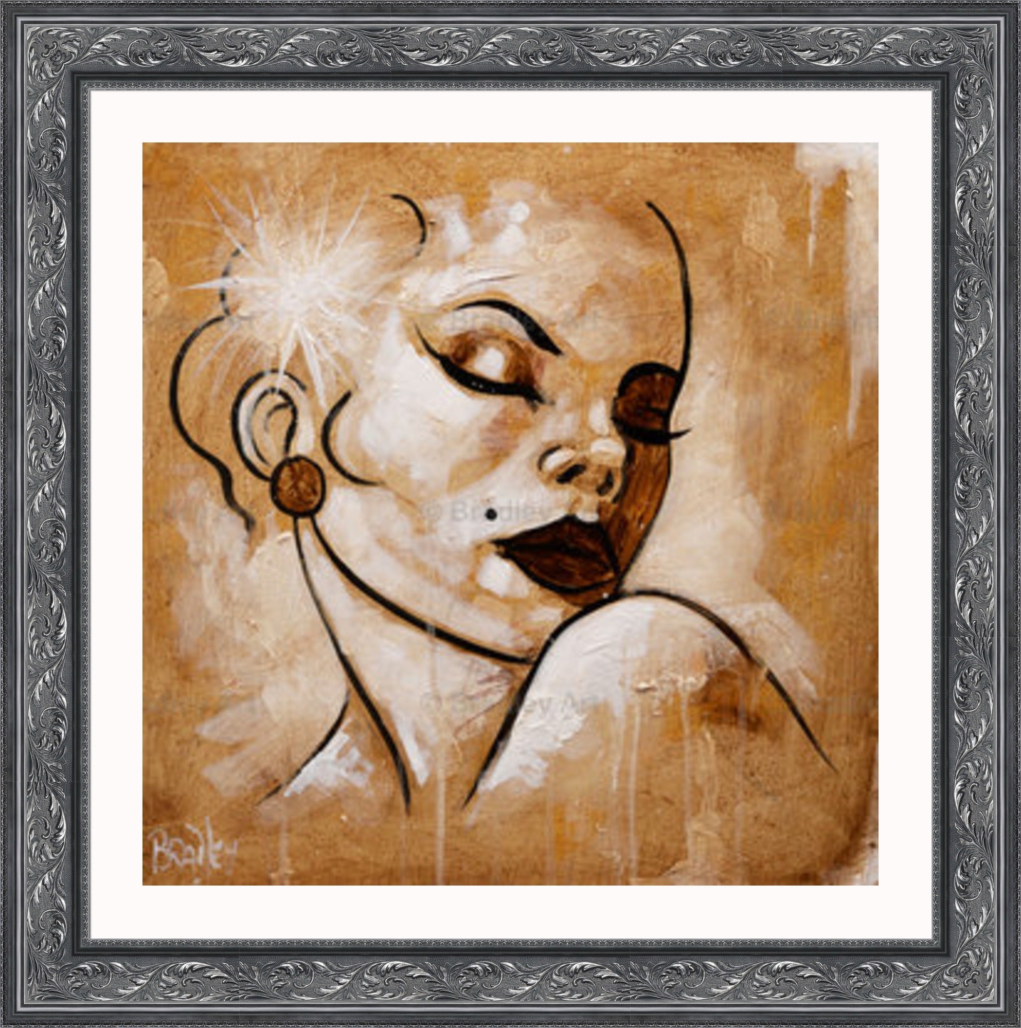 "Model II" Canvas