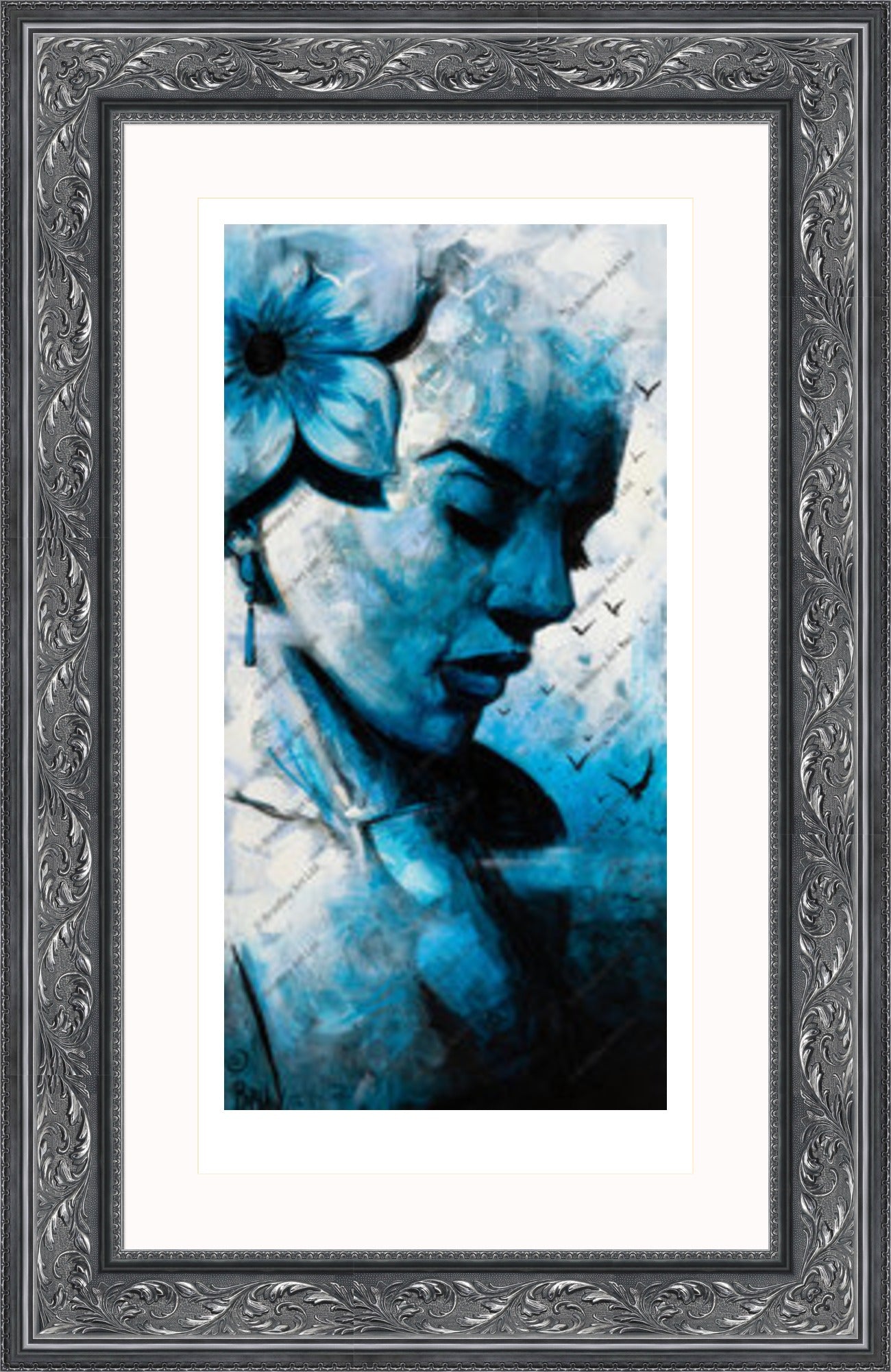 "Live Life" (Blue) Print