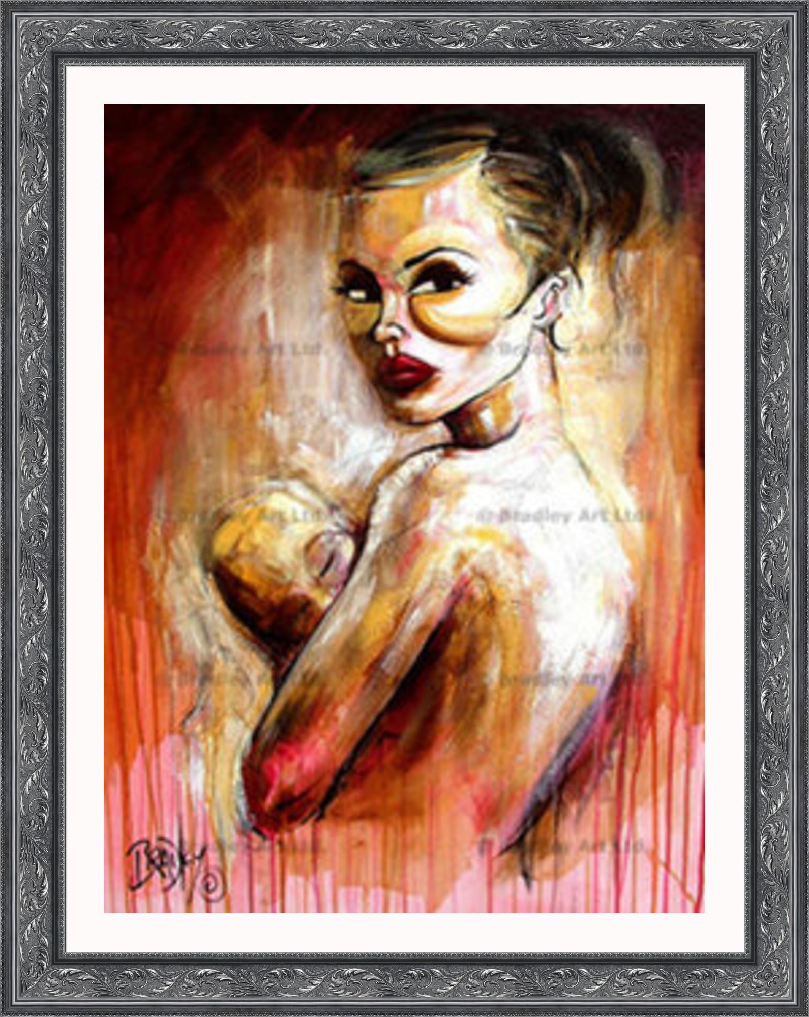 "Mother and Child" Canvas