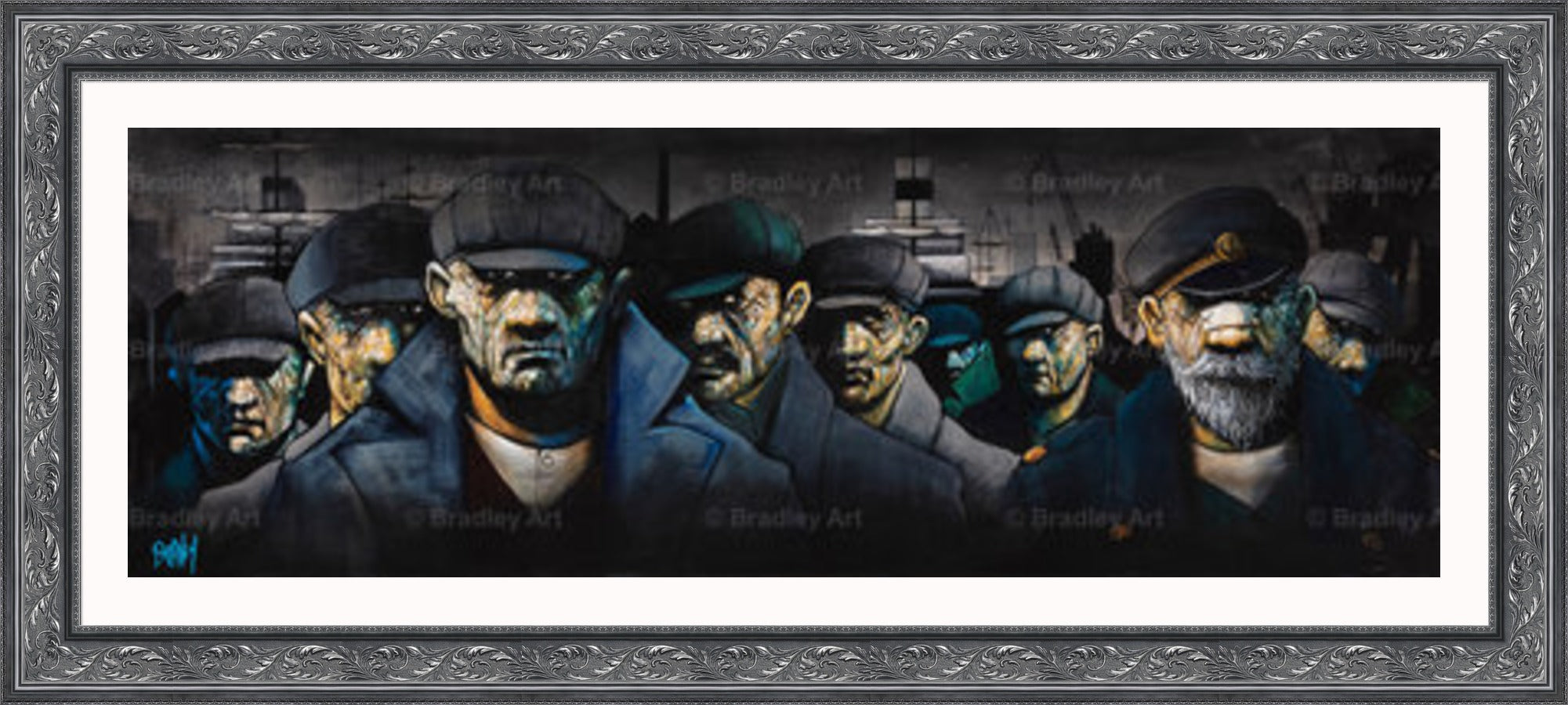 "Quittin' Time II" HE Canvas