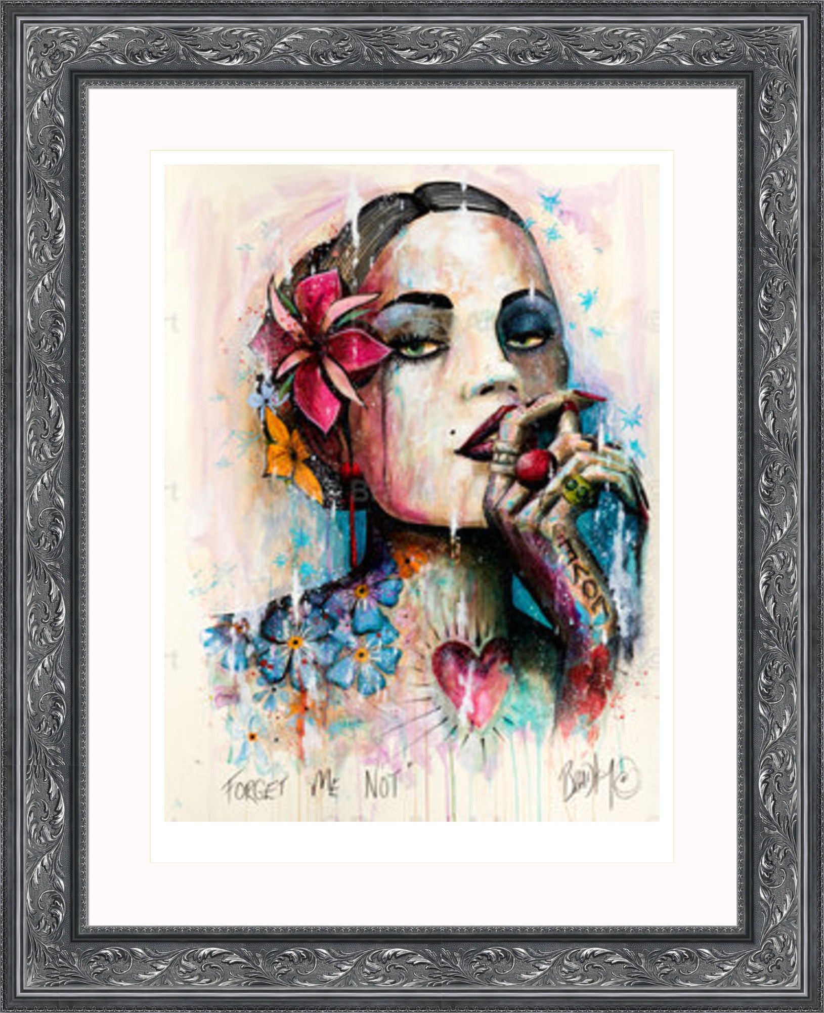 "Forget Me Not" Print