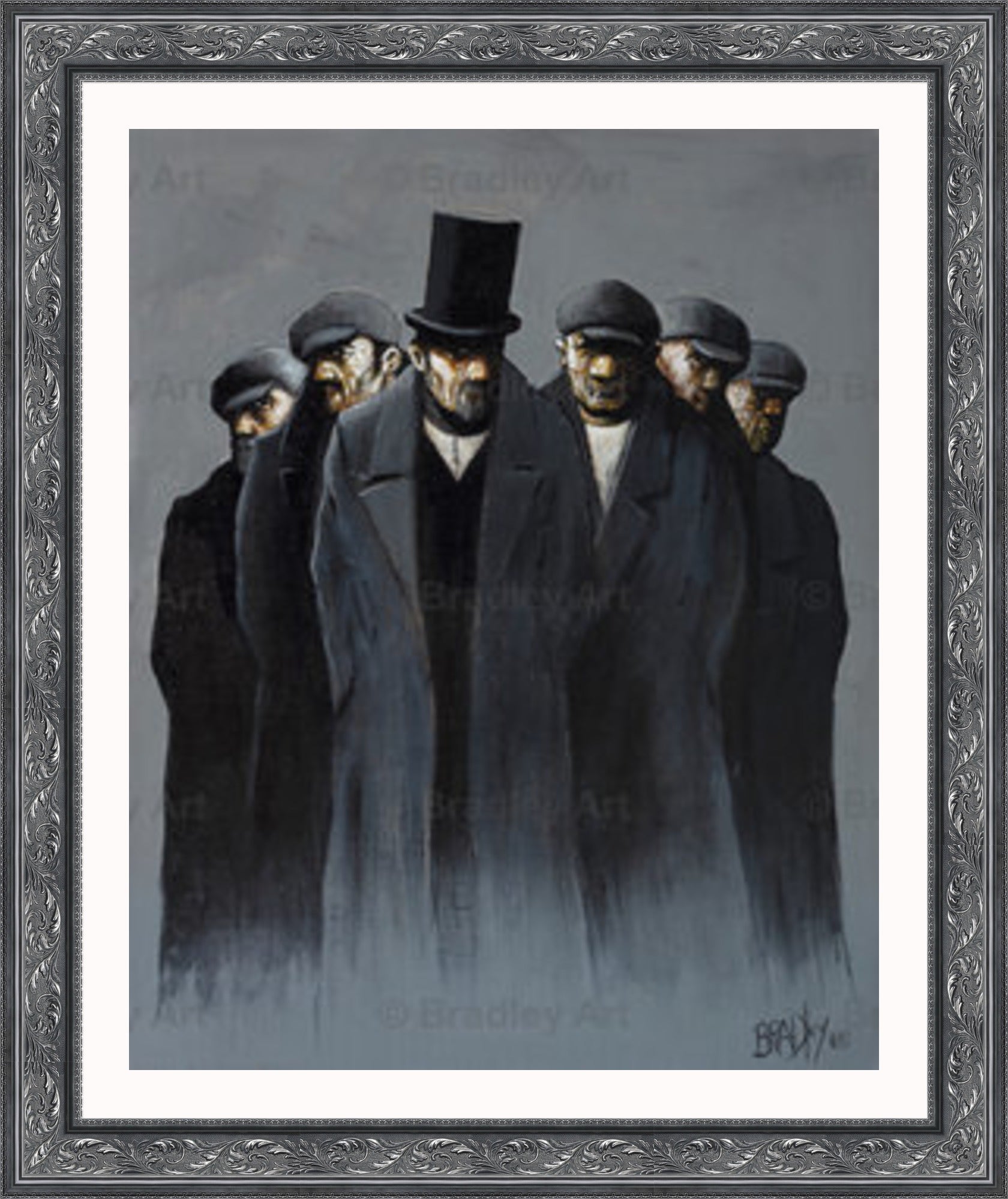 "Men of Business" Canvas