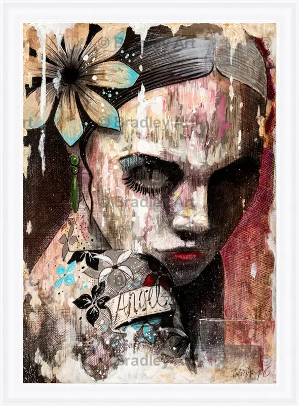 "Angel" (Green Earring)