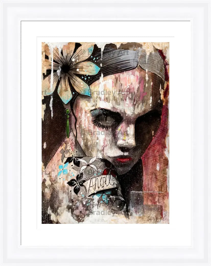 "Angel" (Green Earring)