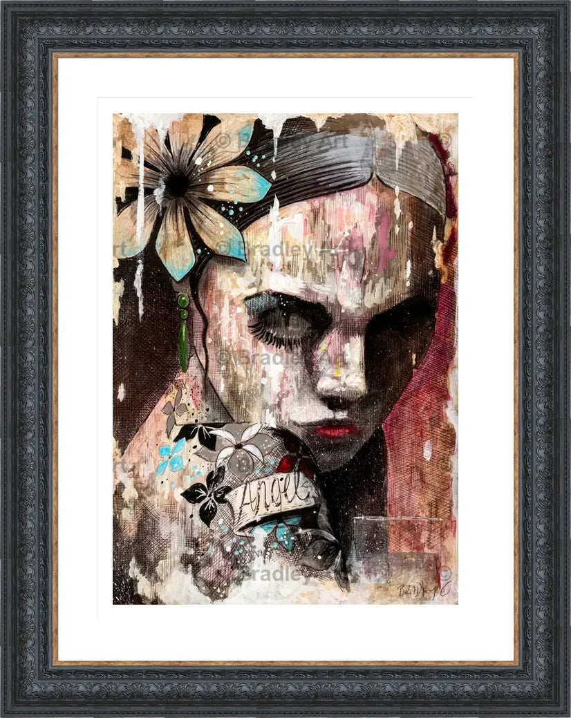 "Angel" (Green Earring)