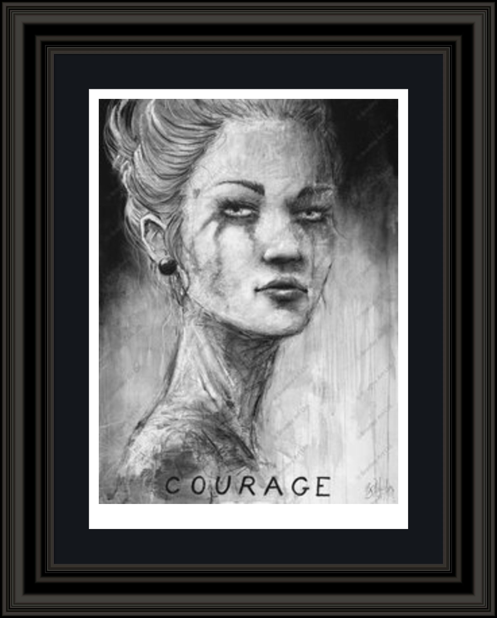 "Courage" Print