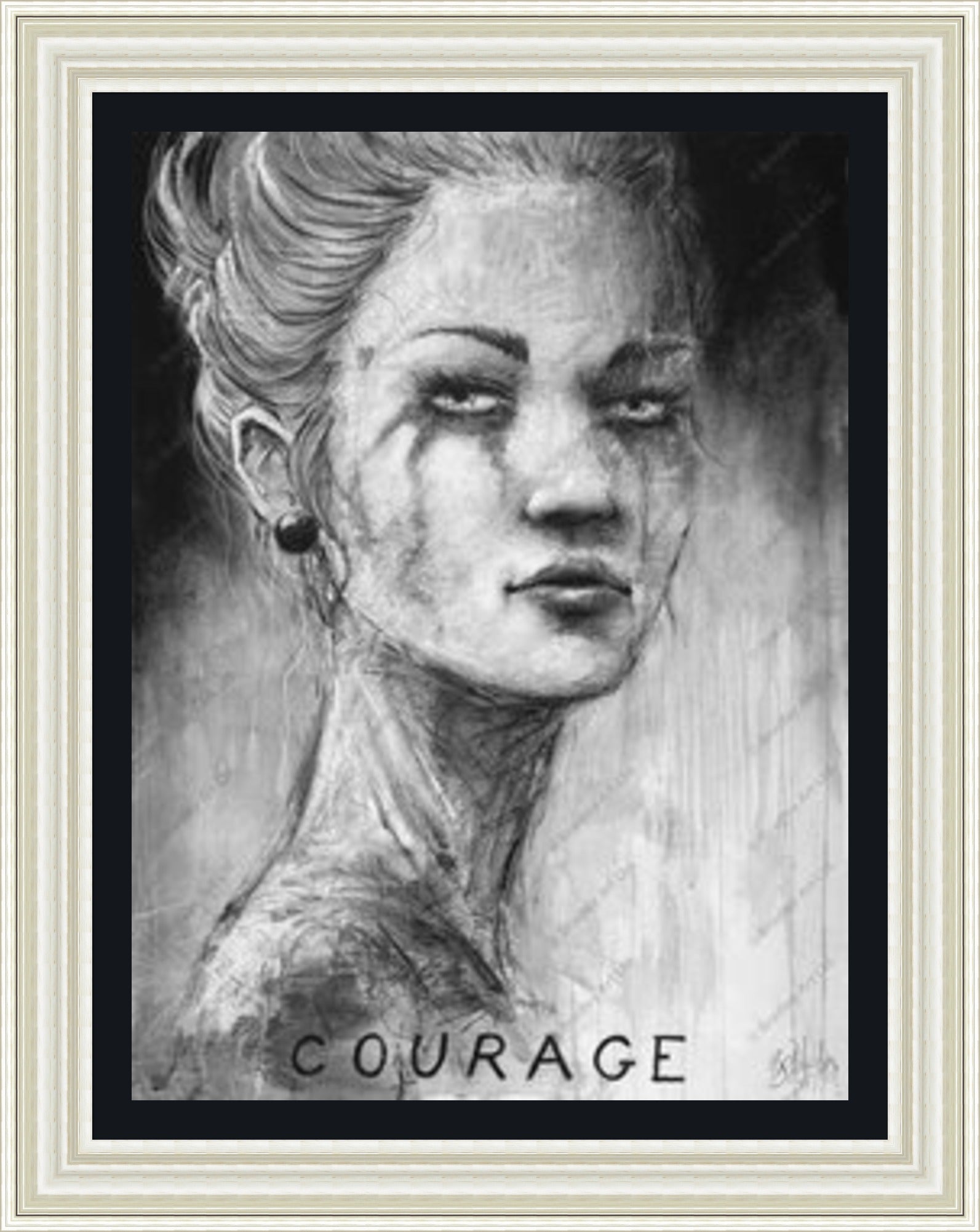 "Courage" Canvas