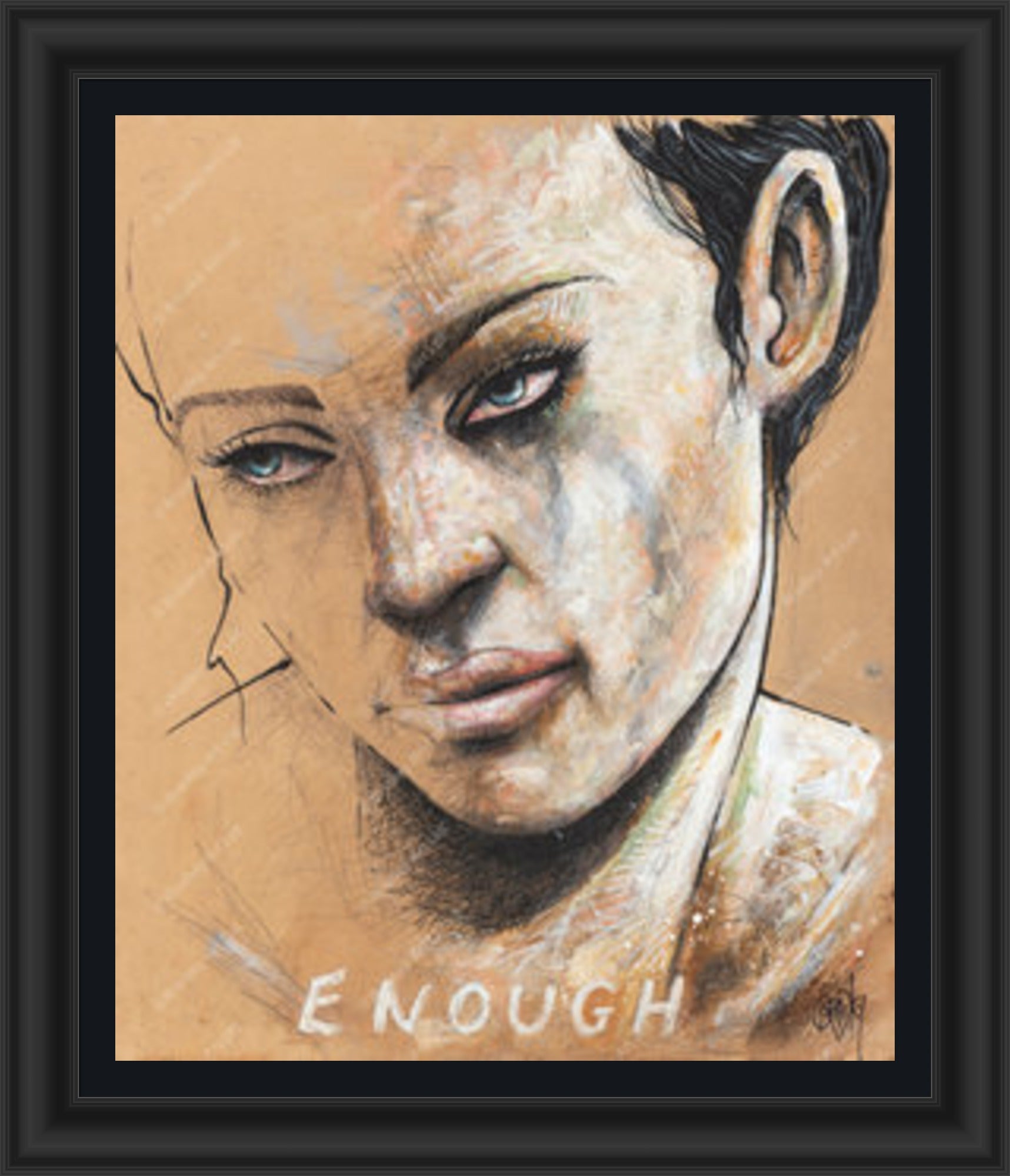 "Enough" HE Canvas