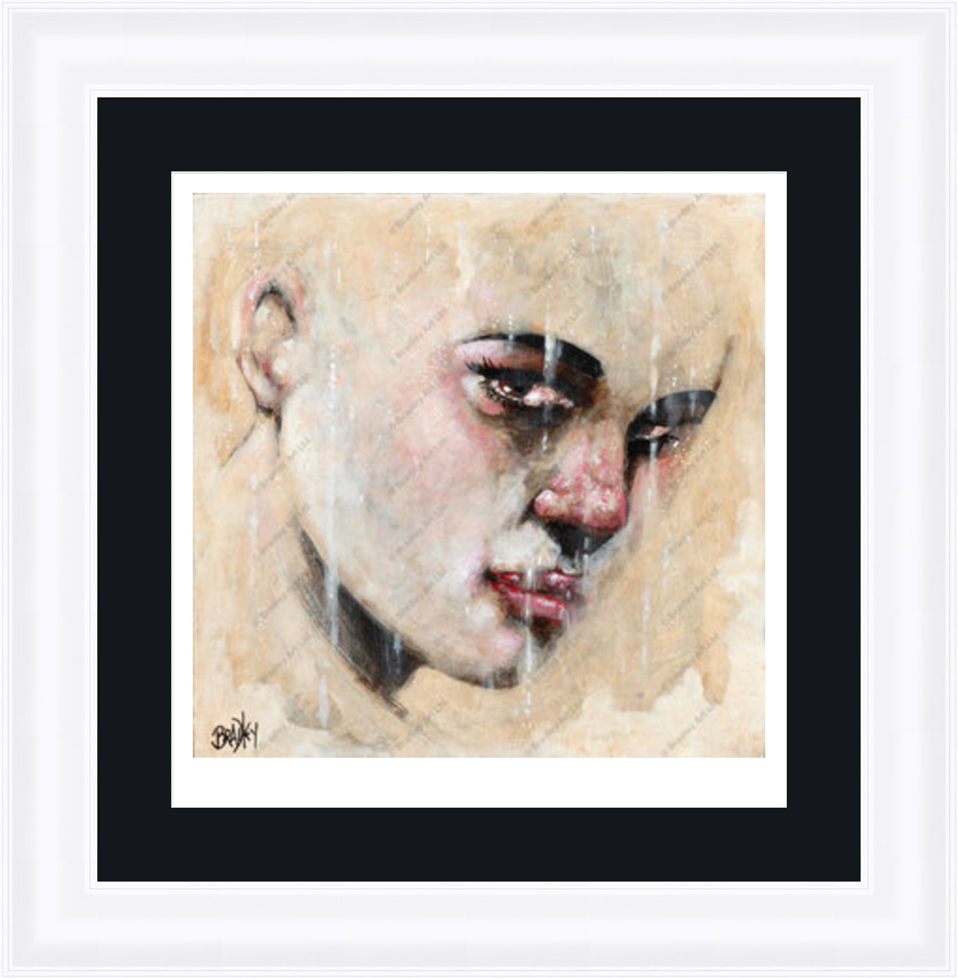 "Sorrow" (Square) Print