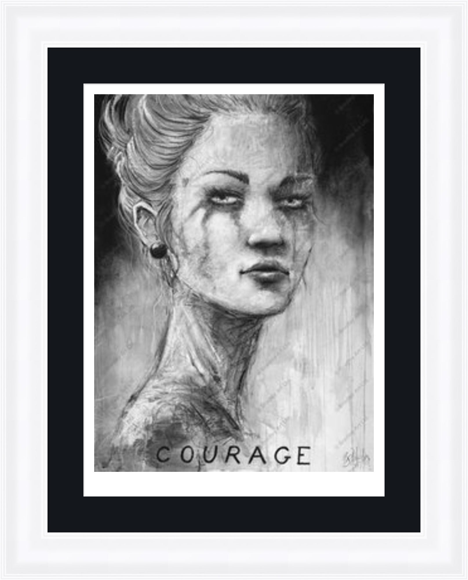 "Courage" Print