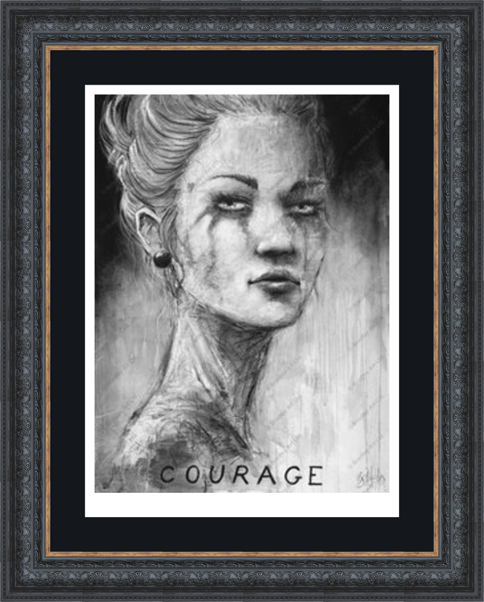 "Courage" Print