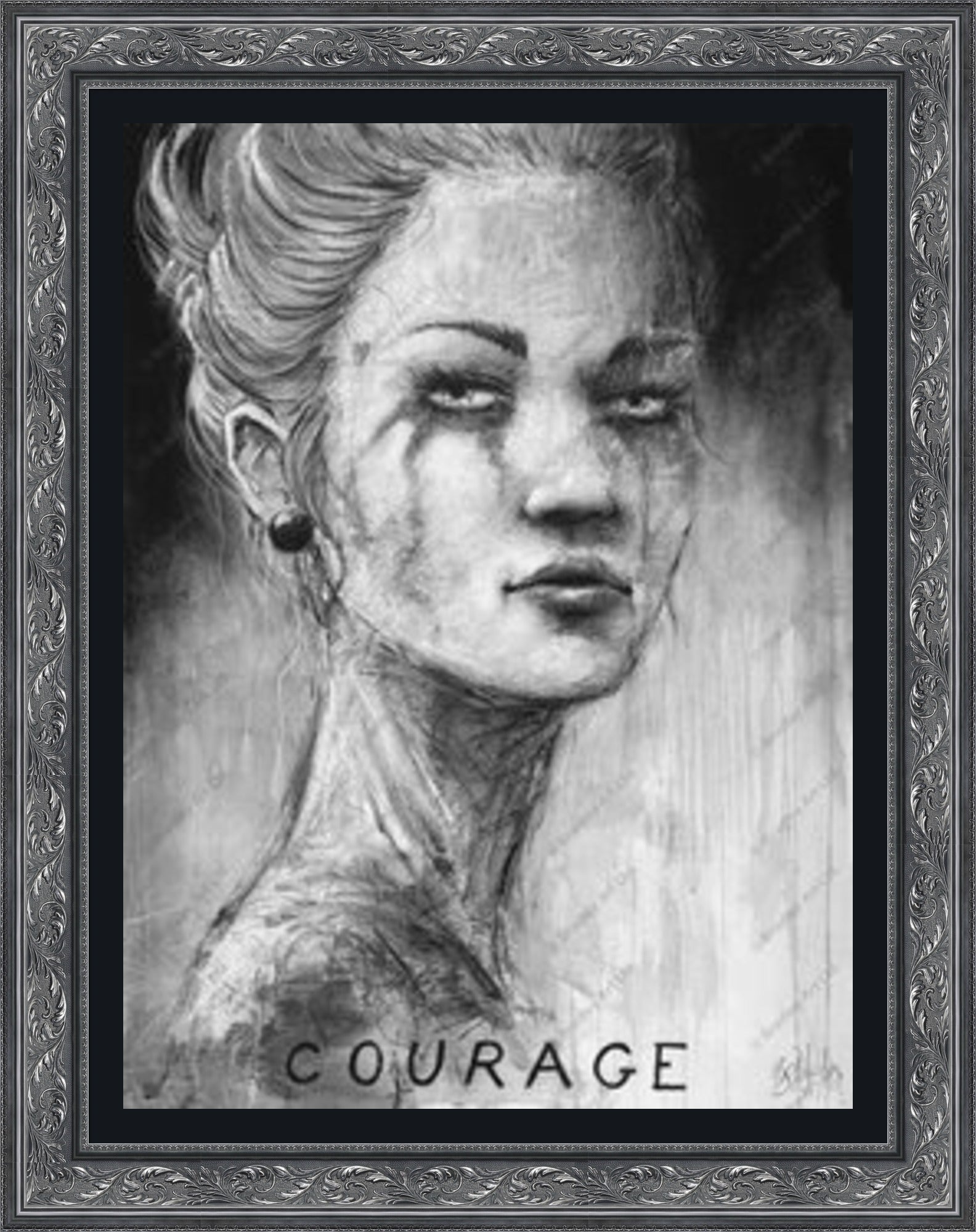 "Courage" Canvas