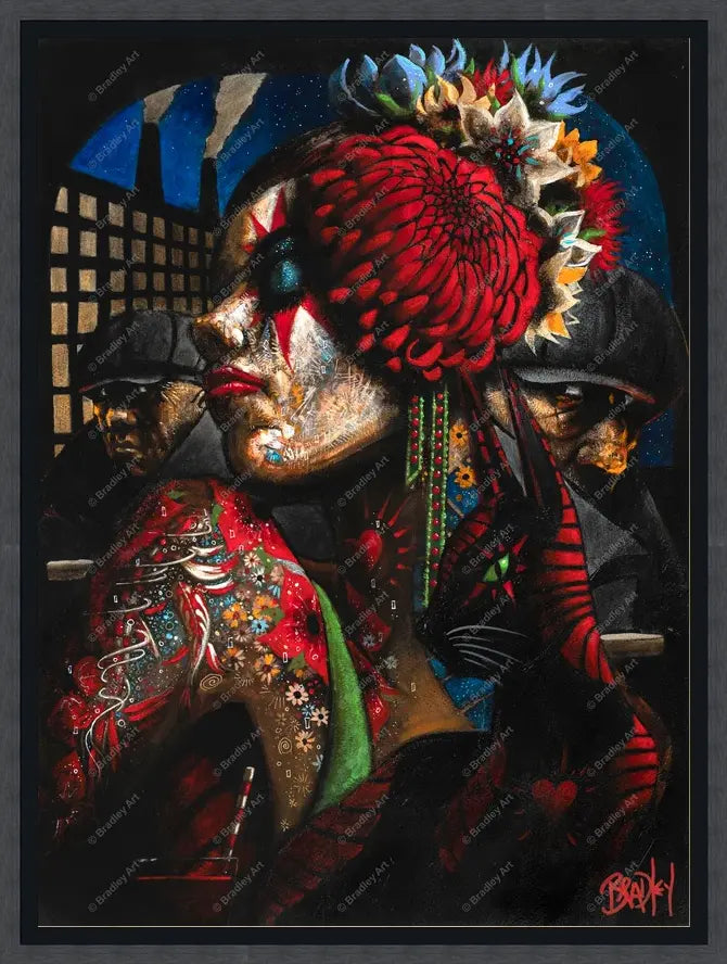 "Girl with Cat"